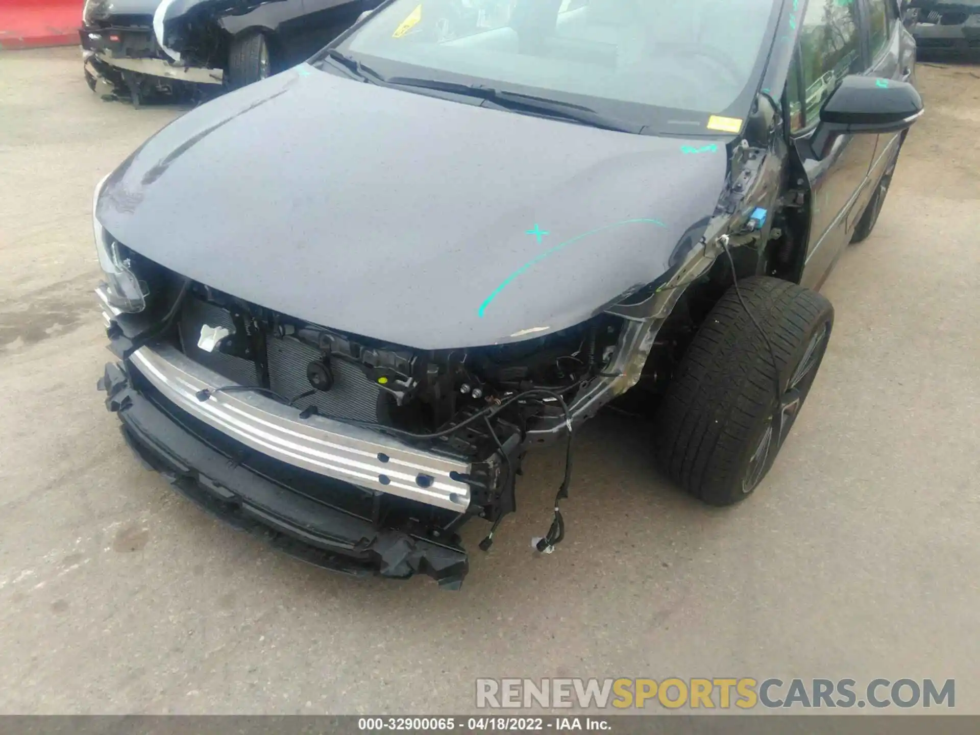 6 Photograph of a damaged car JTNA4MBE9N3151252 TOYOTA COROLLA HATCHBACK 2022