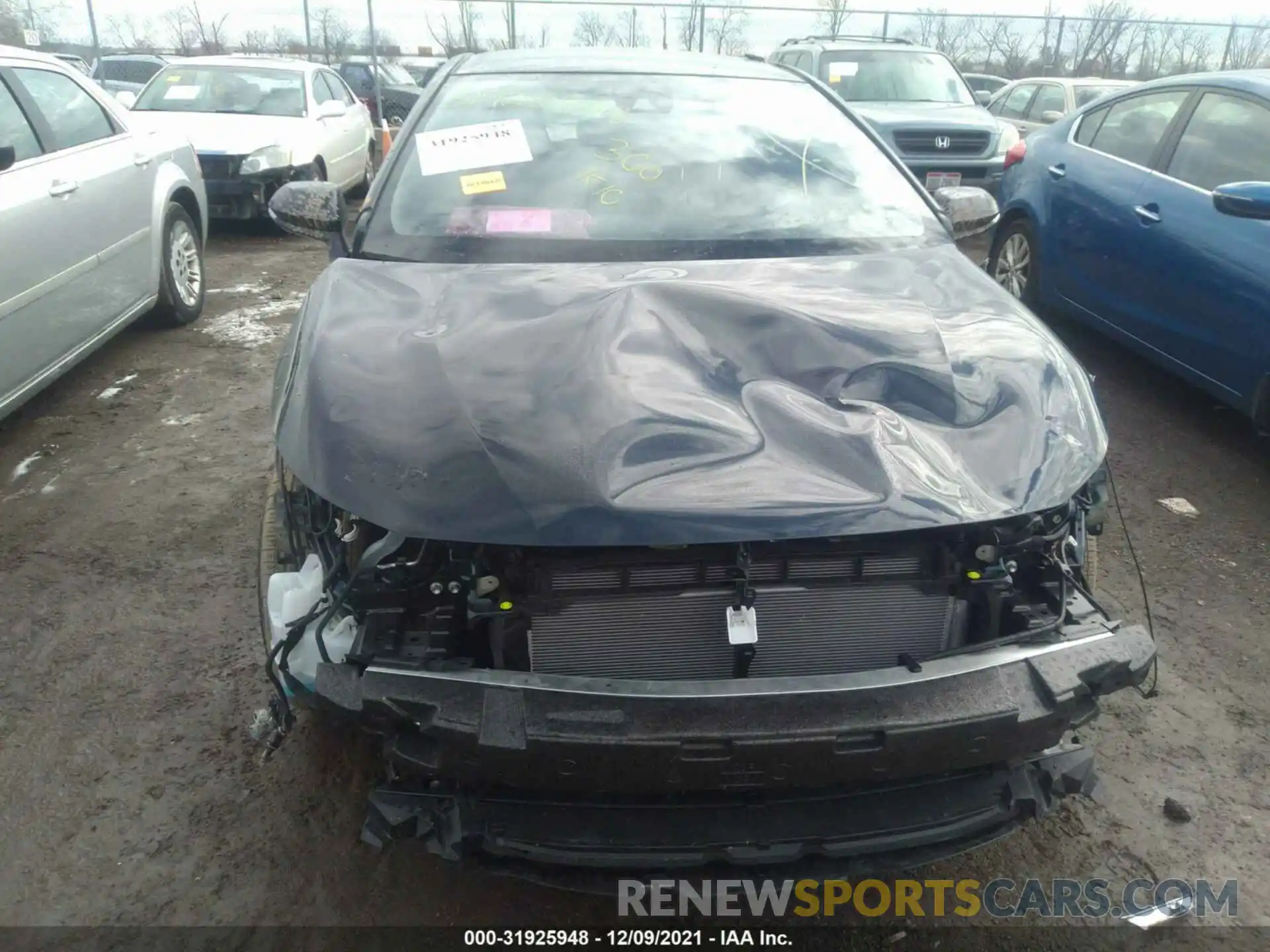 6 Photograph of a damaged car JTNA4MBEXN3147677 TOYOTA COROLLA HATCHBACK 2022