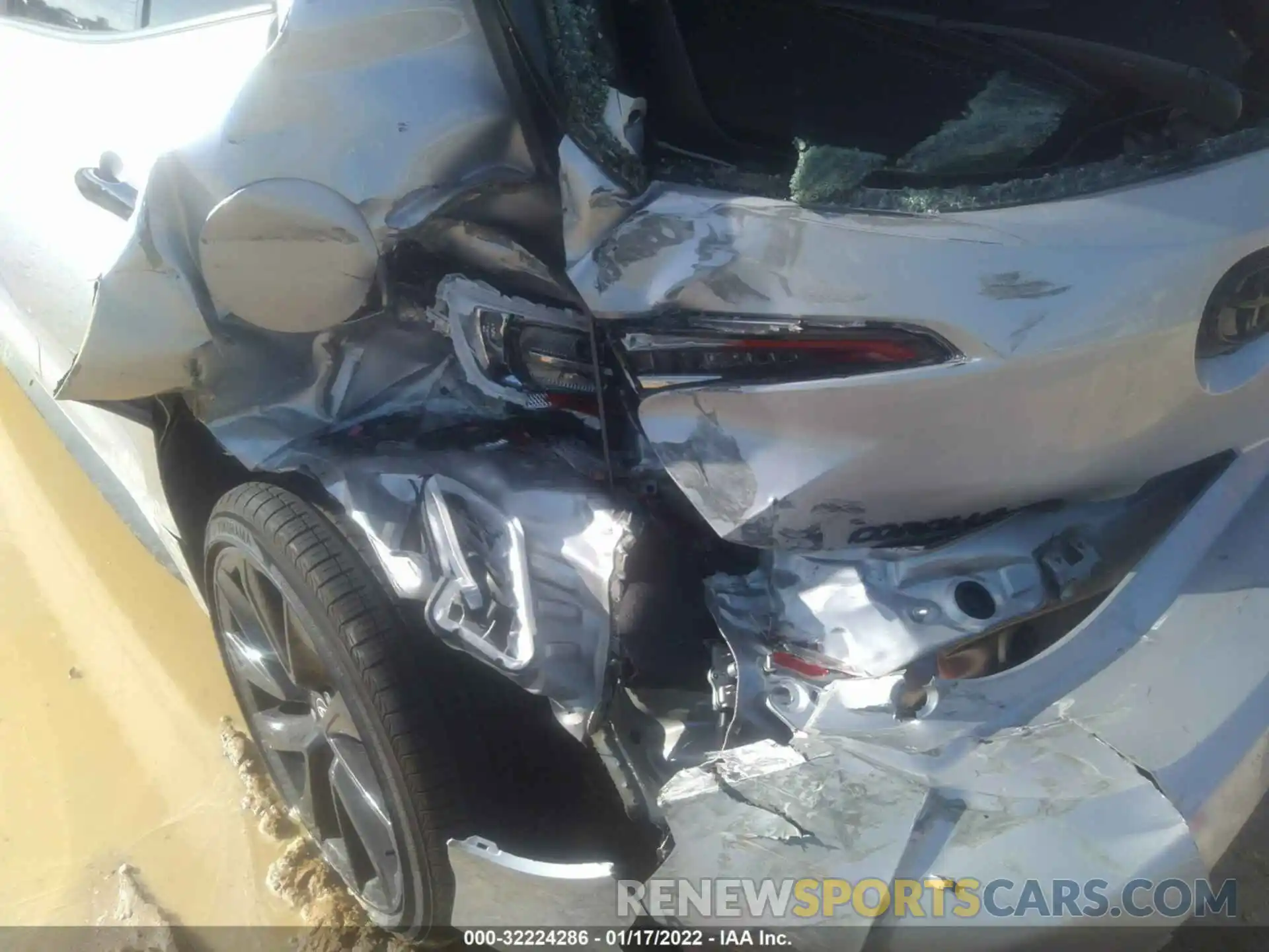 6 Photograph of a damaged car JTND4MBE0N3155011 TOYOTA COROLLA HATCHBACK 2022