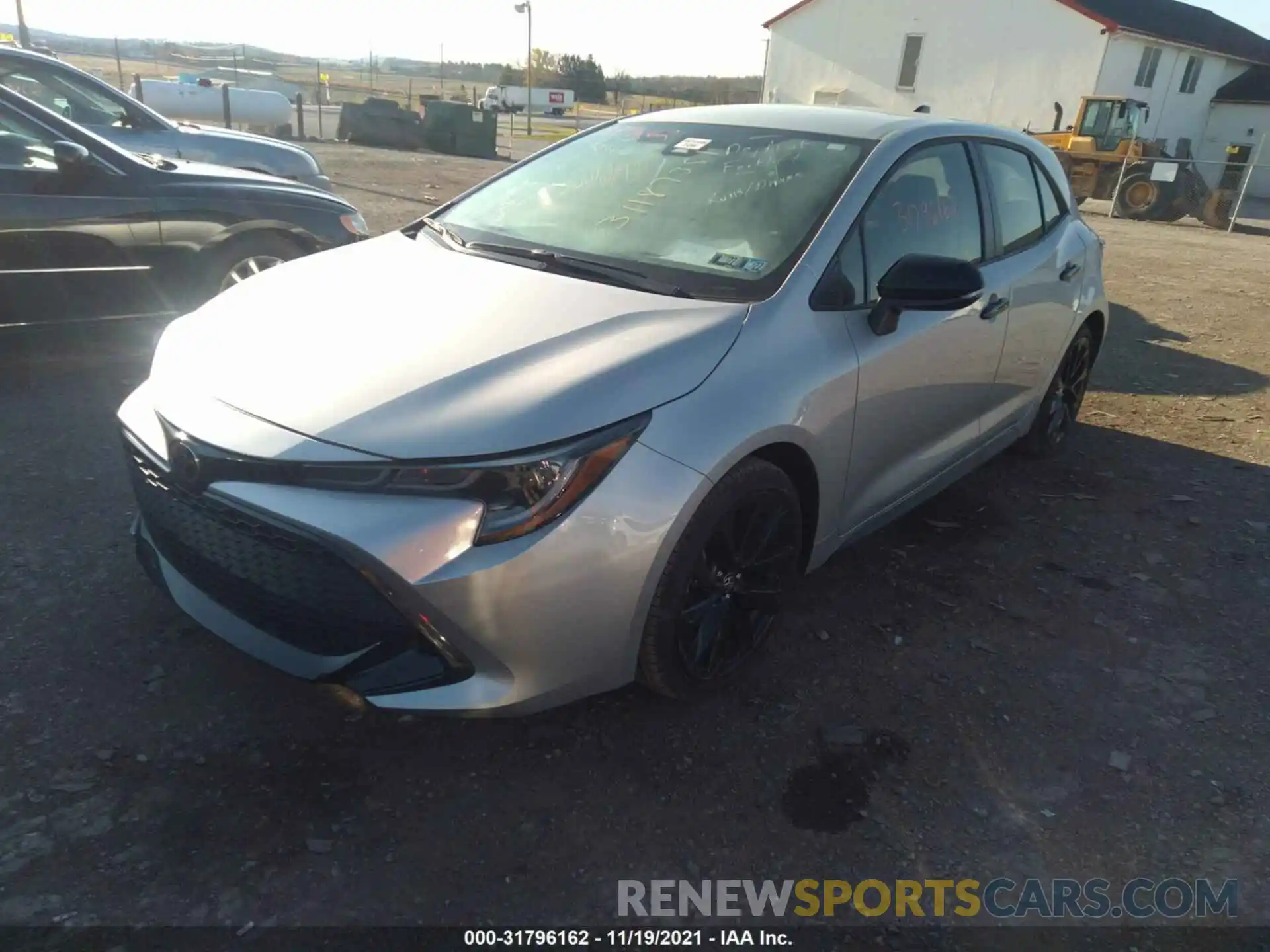 2 Photograph of a damaged car JTND4MBE2N3147427 TOYOTA COROLLA HATCHBACK 2022