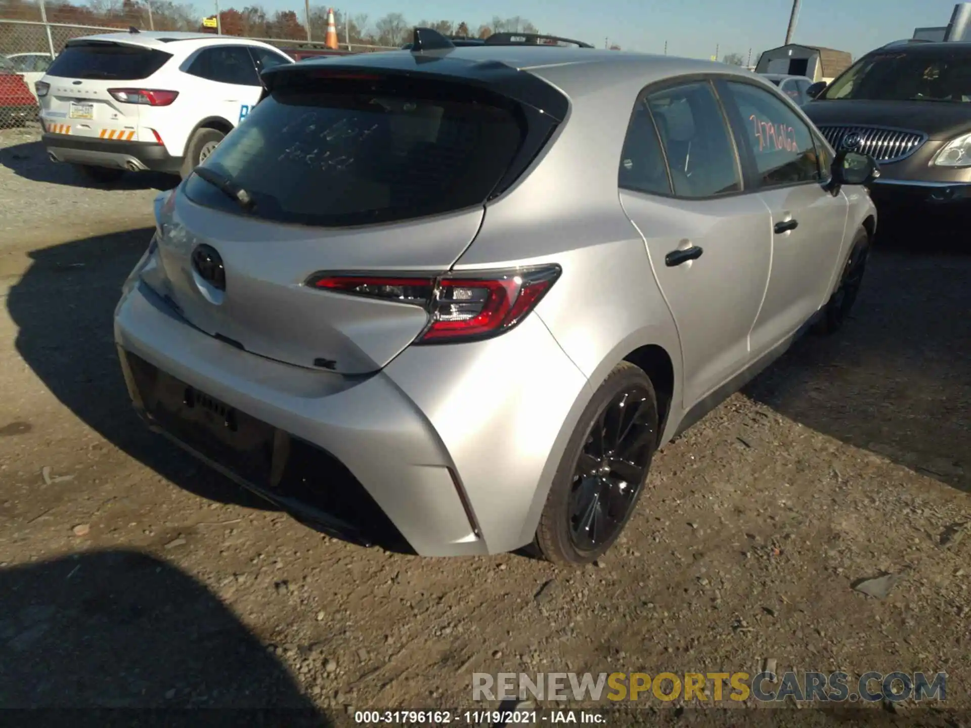 4 Photograph of a damaged car JTND4MBE2N3147427 TOYOTA COROLLA HATCHBACK 2022