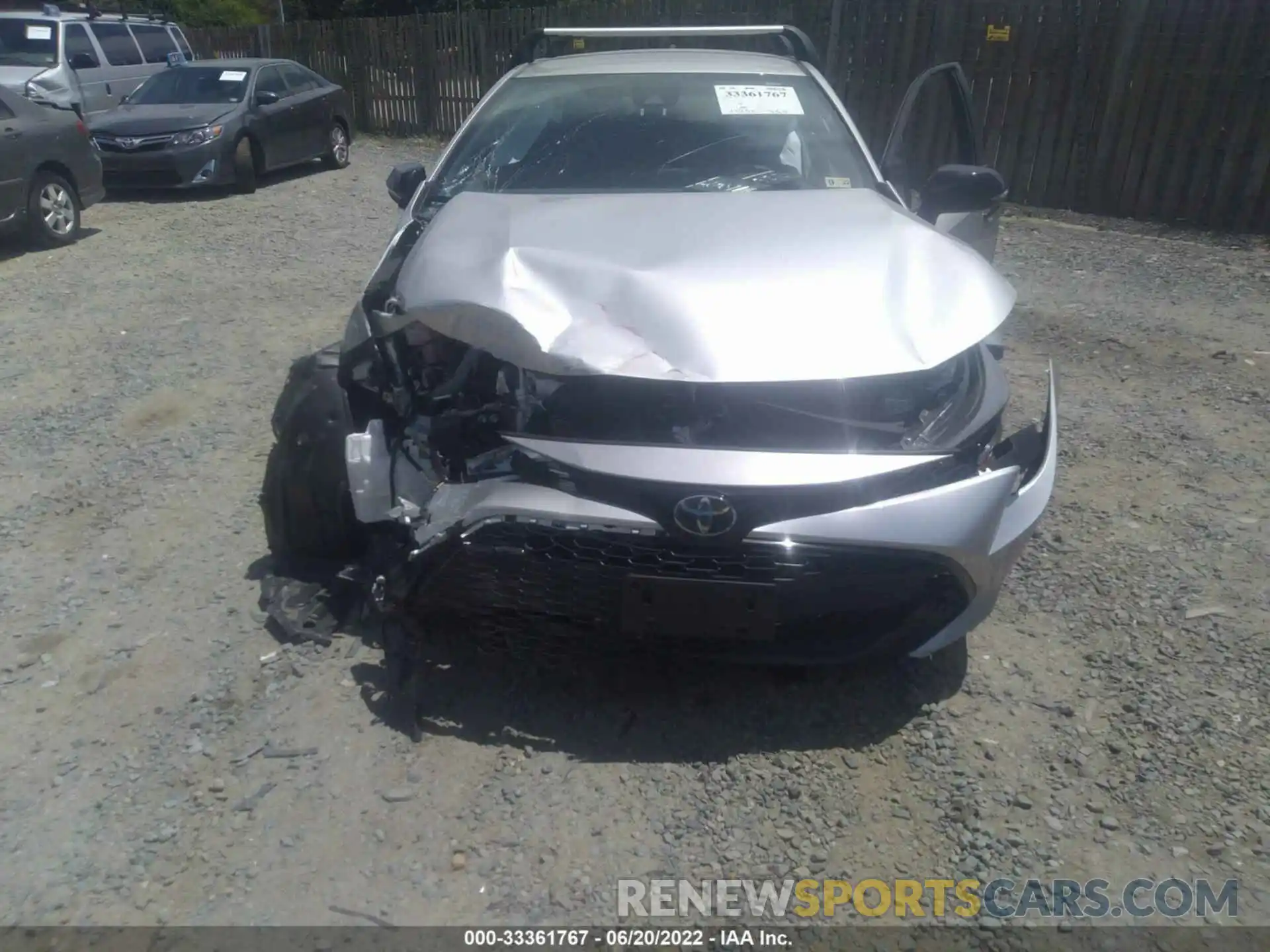 6 Photograph of a damaged car JTND4MBE2N3152952 TOYOTA COROLLA HATCHBACK 2022