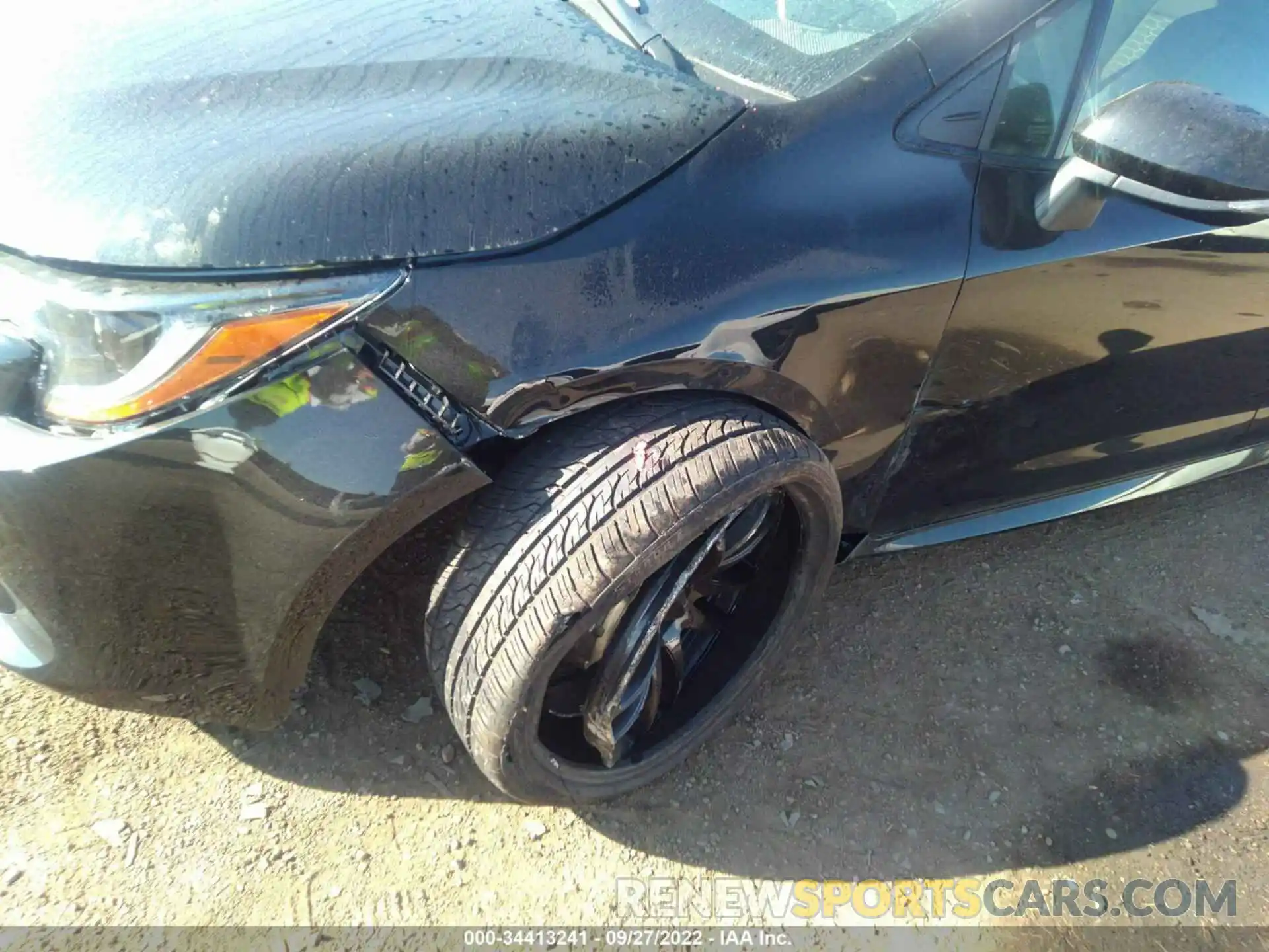 6 Photograph of a damaged car JTND4MBE2N3161487 TOYOTA COROLLA HATCHBACK 2022