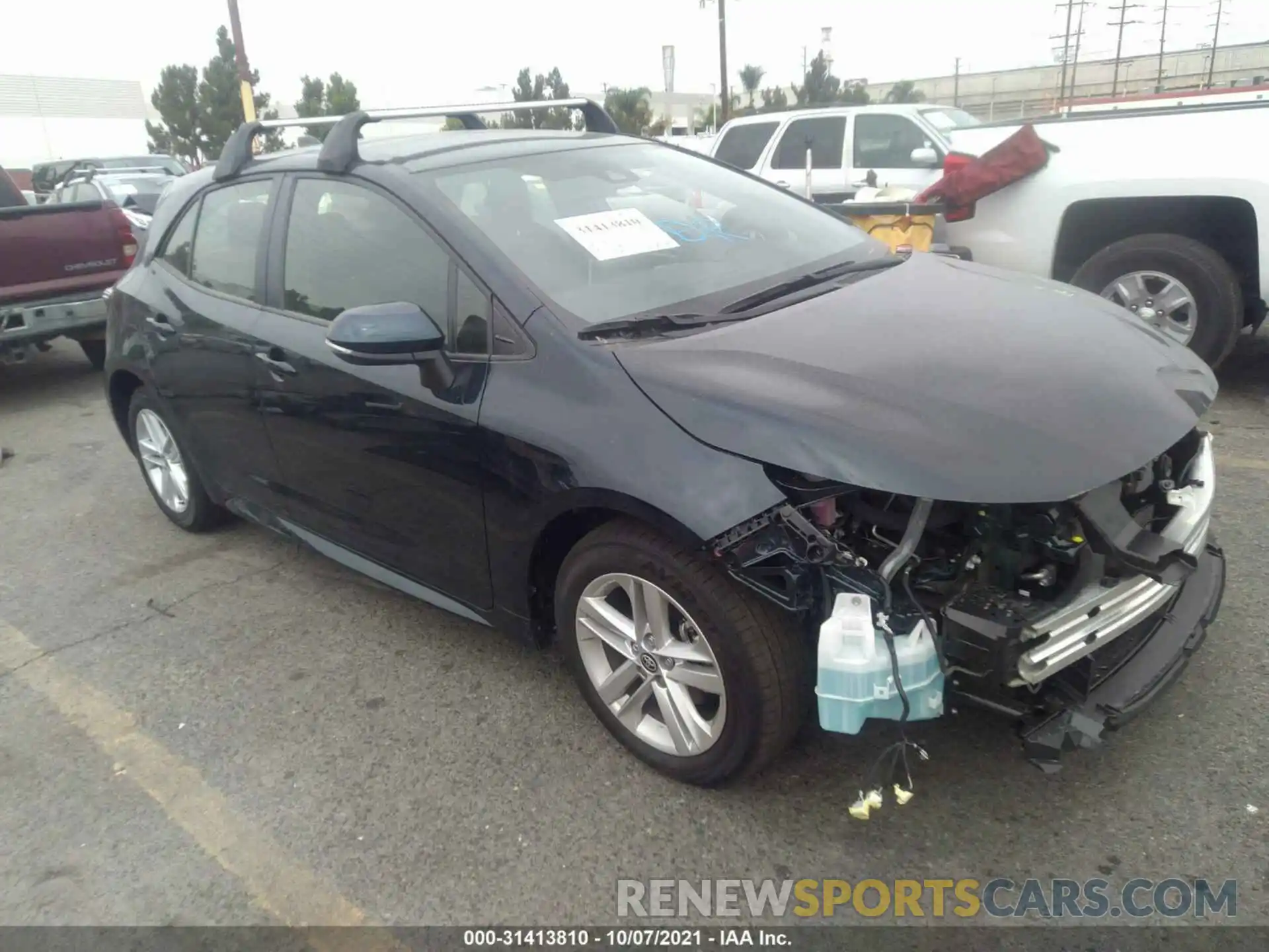 1 Photograph of a damaged car JTND4MBE3N3152619 TOYOTA COROLLA HATCHBACK 2022