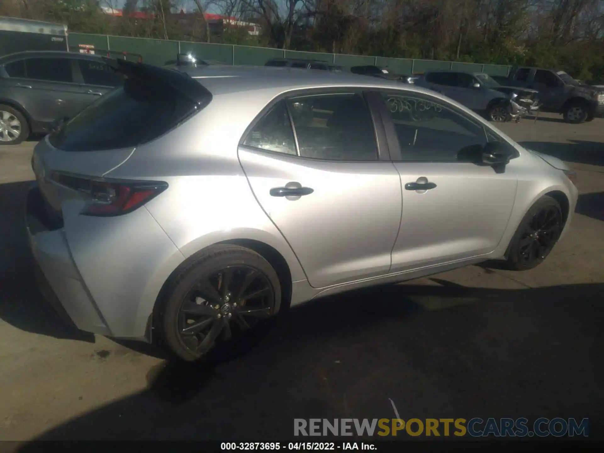 4 Photograph of a damaged car JTND4MBE4N3151057 TOYOTA COROLLA HATCHBACK 2022