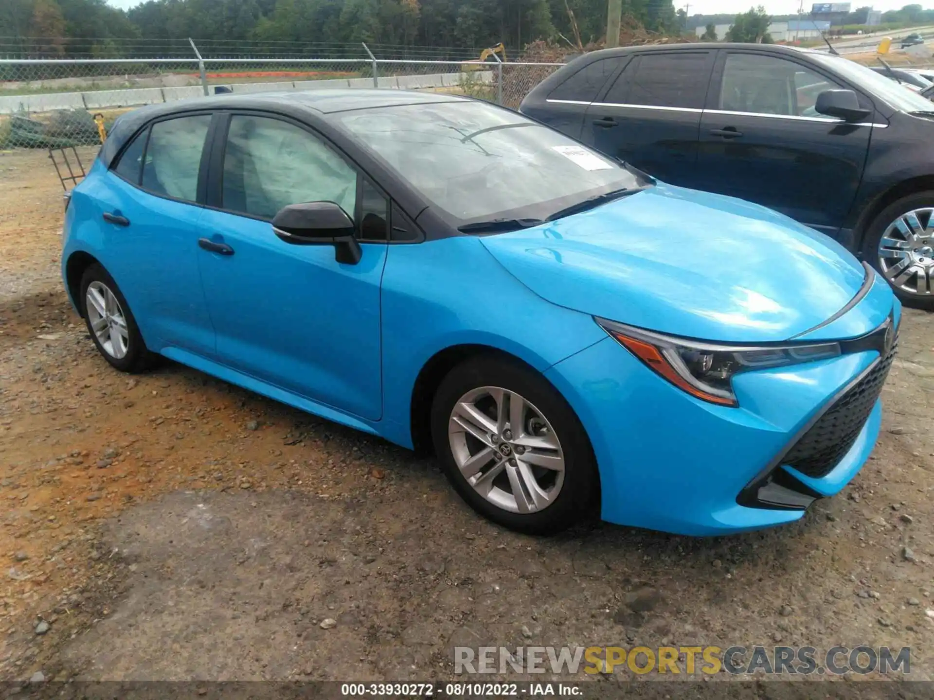 1 Photograph of a damaged car JTND4MBE5N3155232 TOYOTA COROLLA HATCHBACK 2022