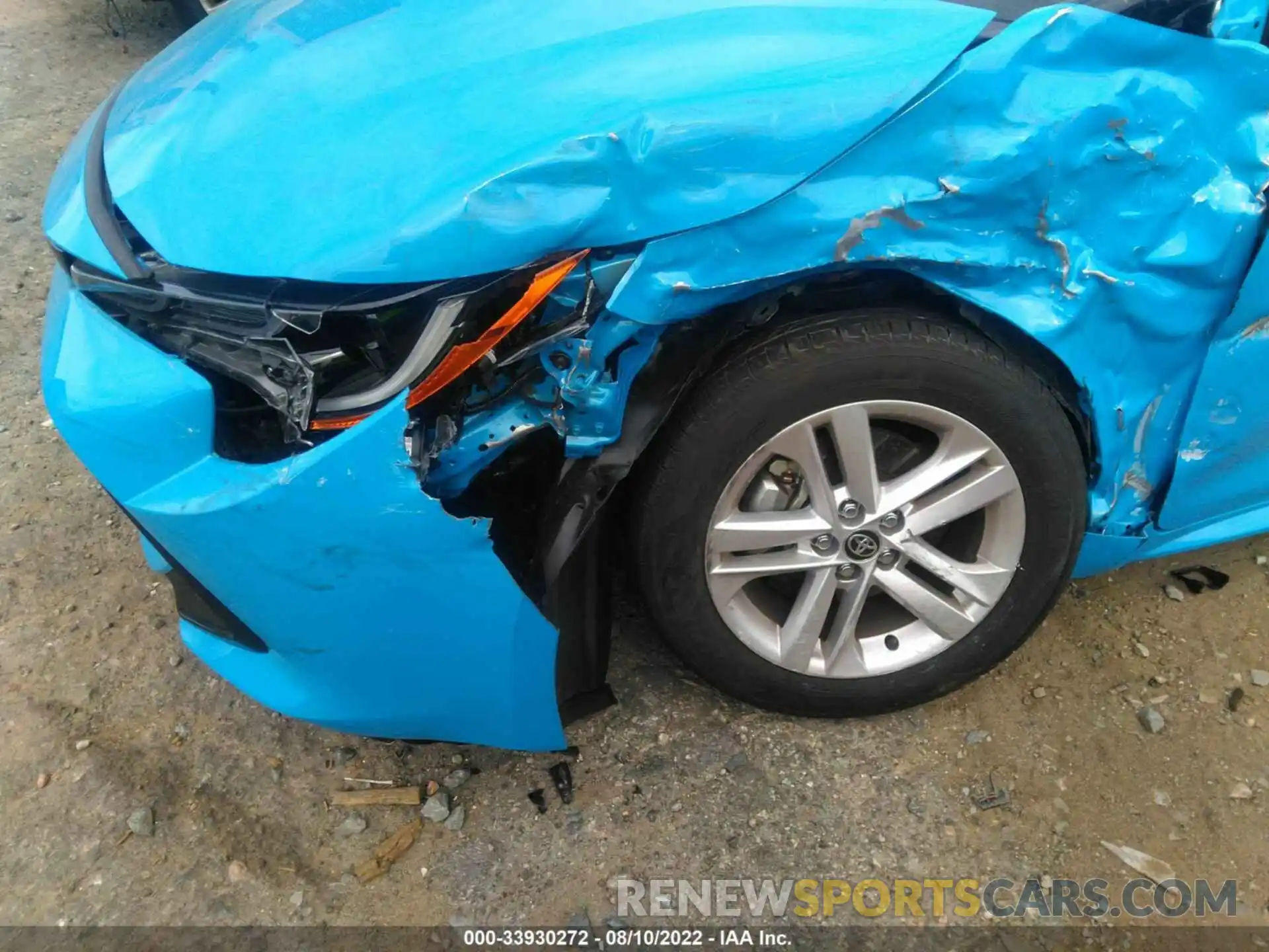 6 Photograph of a damaged car JTND4MBE5N3155232 TOYOTA COROLLA HATCHBACK 2022