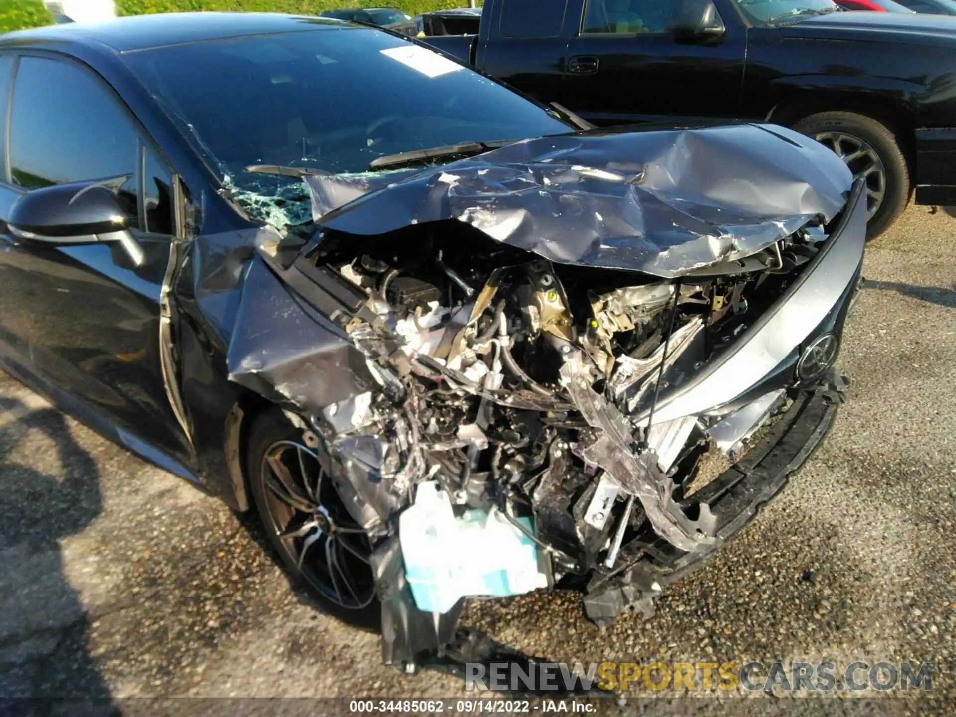 6 Photograph of a damaged car JTND4MBE8N3155449 TOYOTA COROLLA HATCHBACK 2022