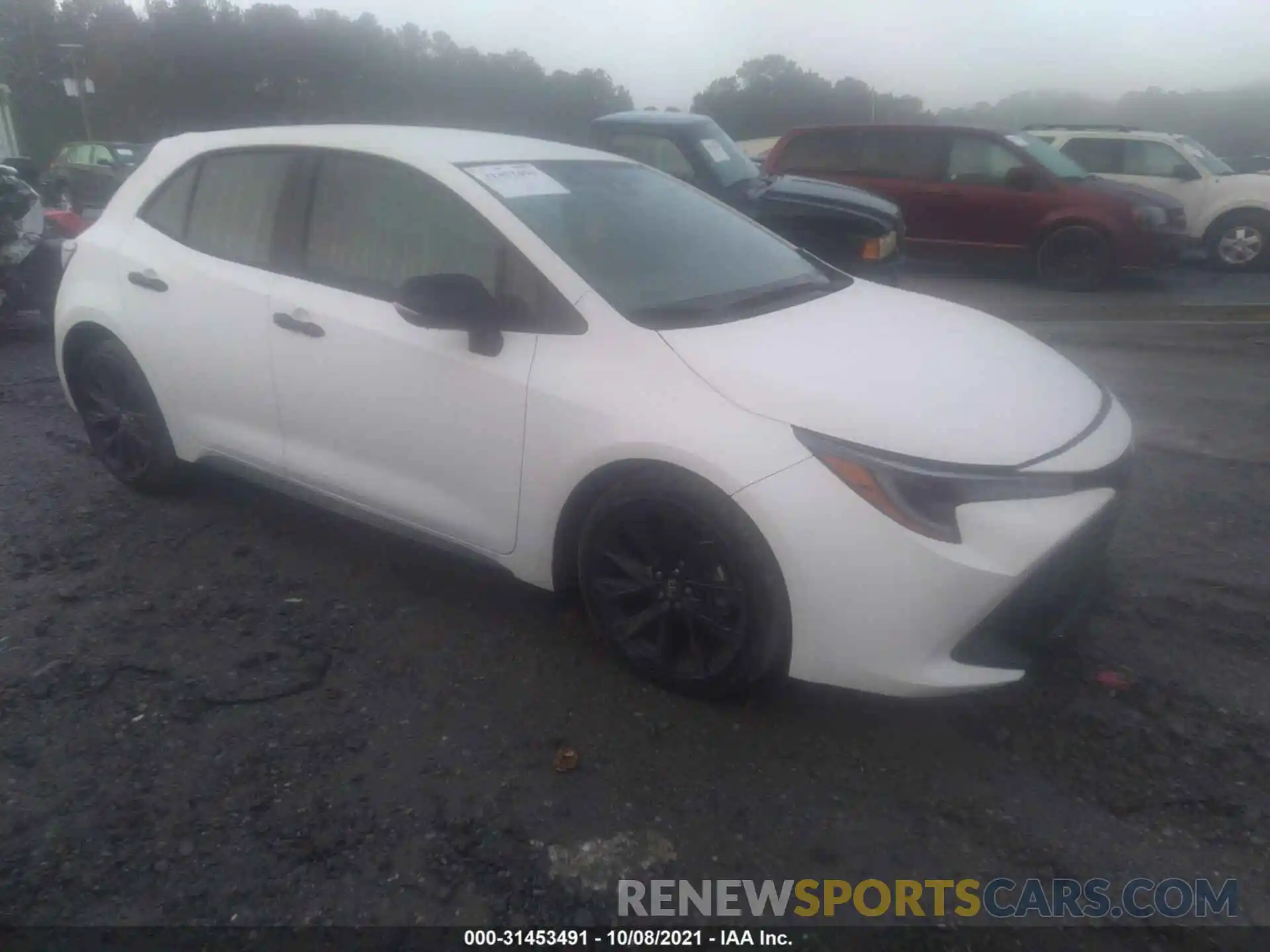 1 Photograph of a damaged car JTND4MBE9N3151457 TOYOTA COROLLA HATCHBACK 2022