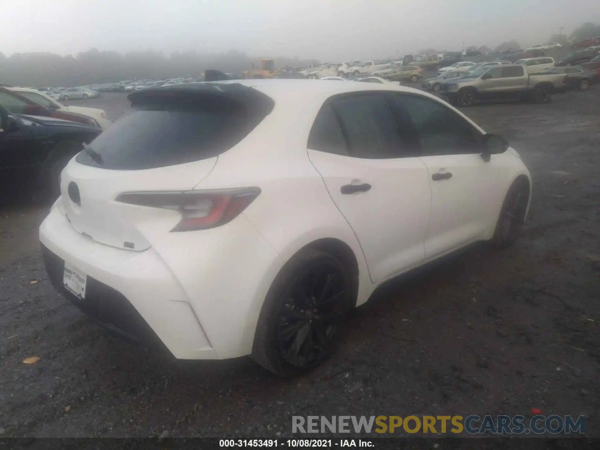 4 Photograph of a damaged car JTND4MBE9N3151457 TOYOTA COROLLA HATCHBACK 2022