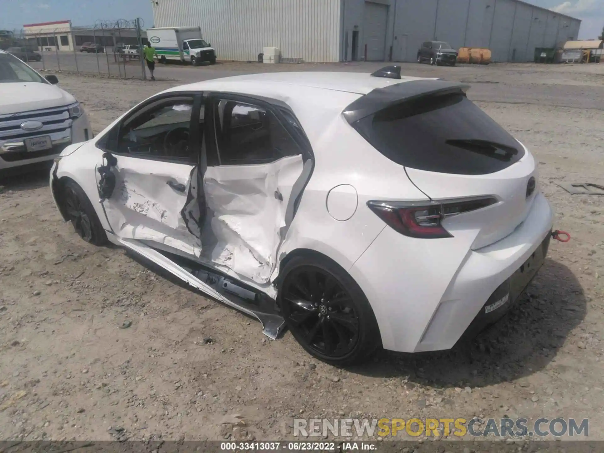 3 Photograph of a damaged car JTND4MBEXN3167053 TOYOTA COROLLA HATCHBACK 2022