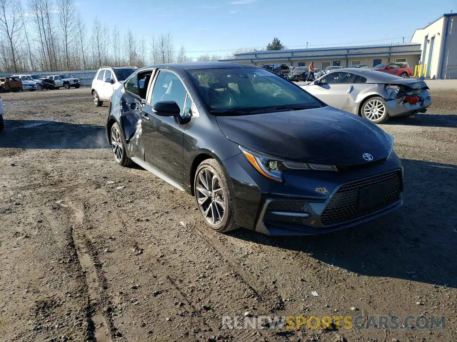 1 Photograph of a damaged car 5YFT4RCE3LP033260 TOYOTA COROLLA XS 2020