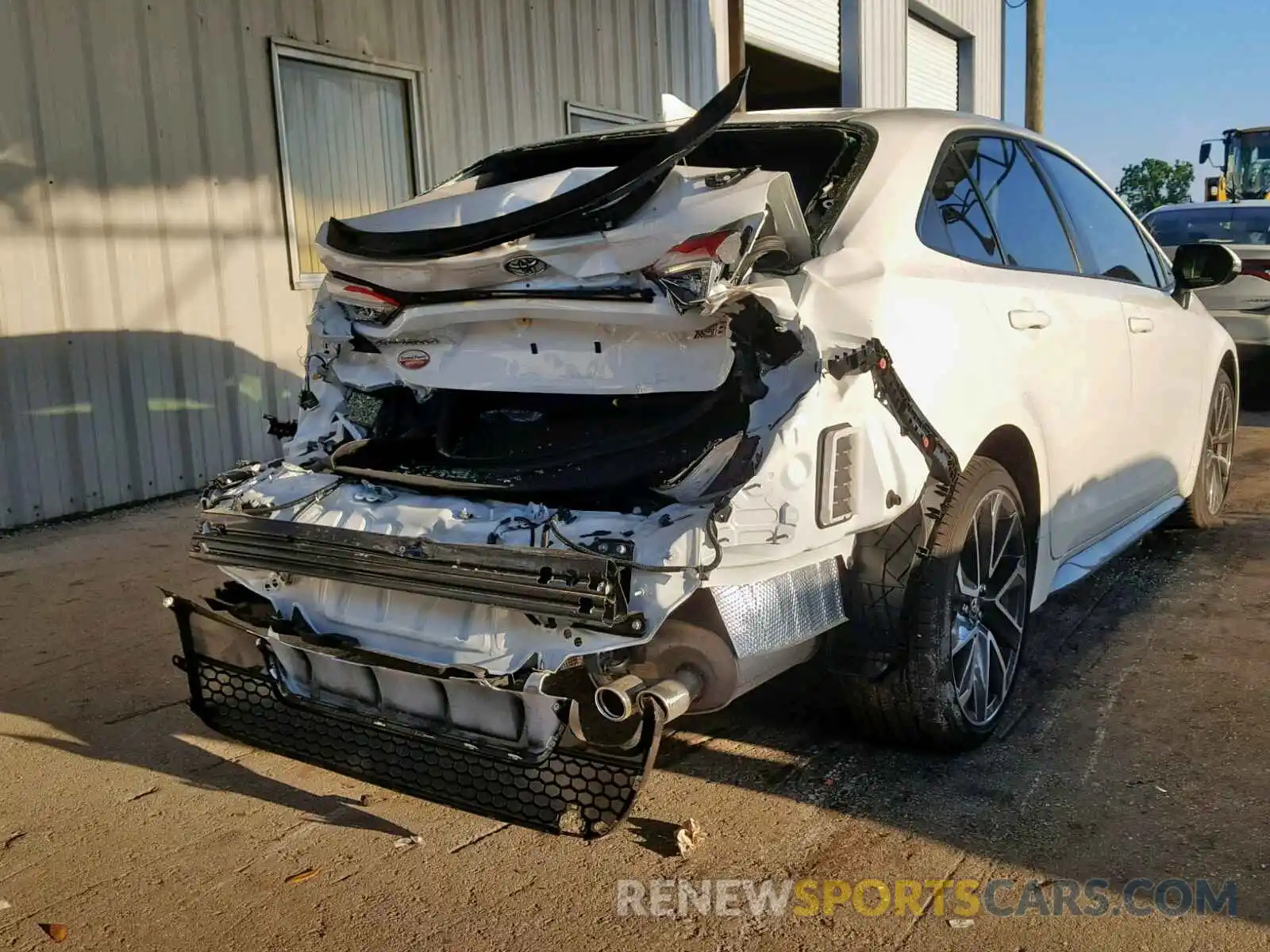 4 Photograph of a damaged car JTDT4RCE1LJ020348 TOYOTA COROLLA XS 2020