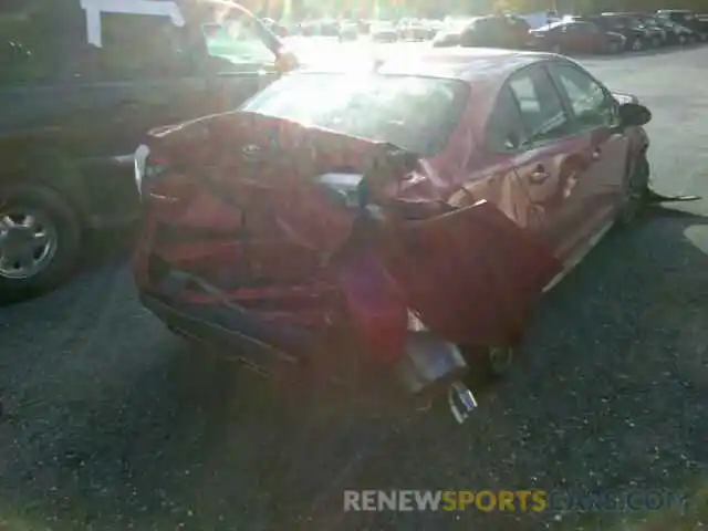 4 Photograph of a damaged car JTDT4RCE8LJ003708 TOYOTA COROLLA XS 2020
