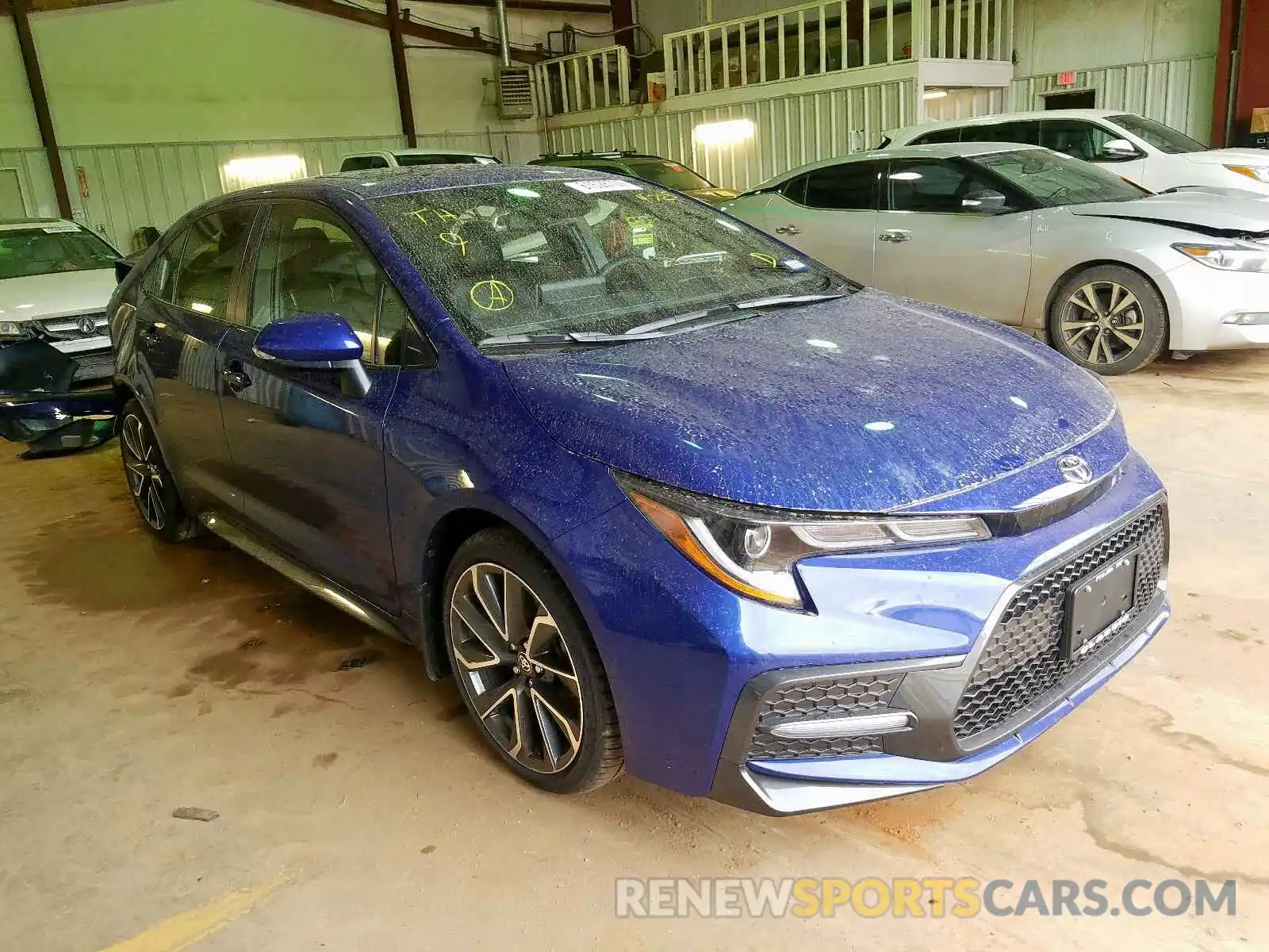 1 Photograph of a damaged car JTDT4RCE9LJ034725 TOYOTA COROLLA XS 2020