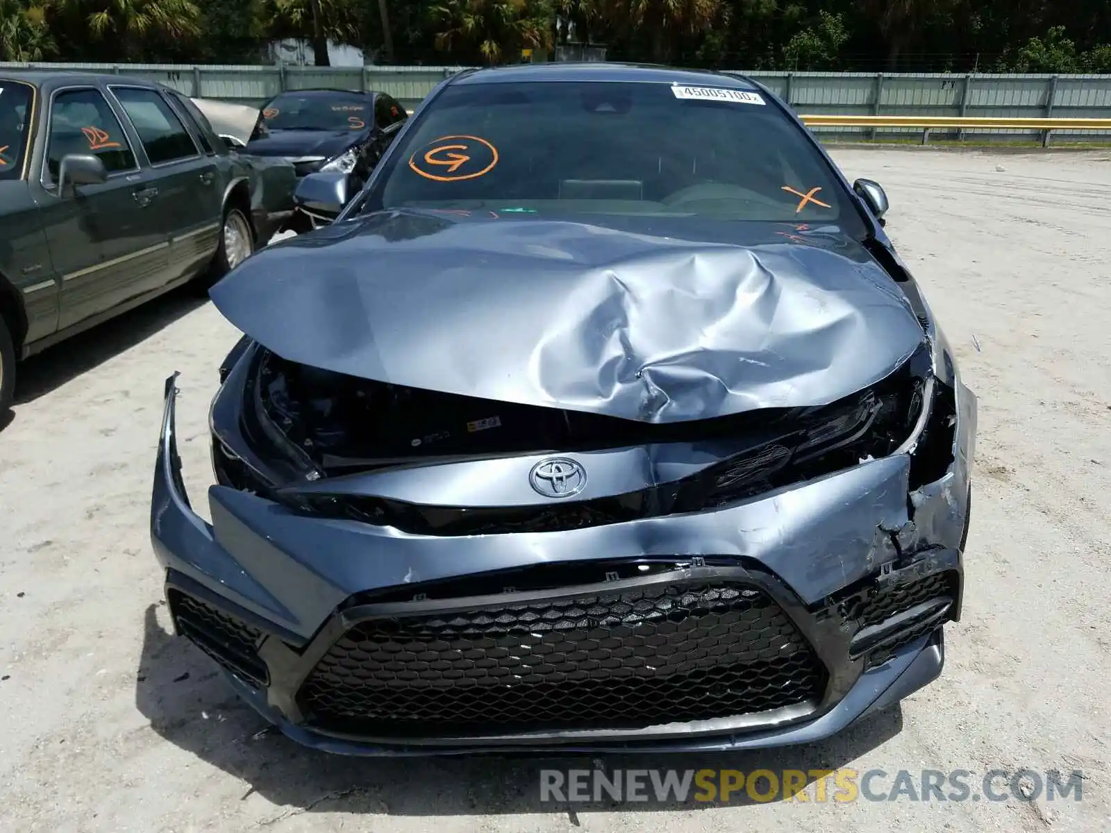 9 Photograph of a damaged car JTDT4RCEXLJ008585 TOYOTA COROLLA XS 2020