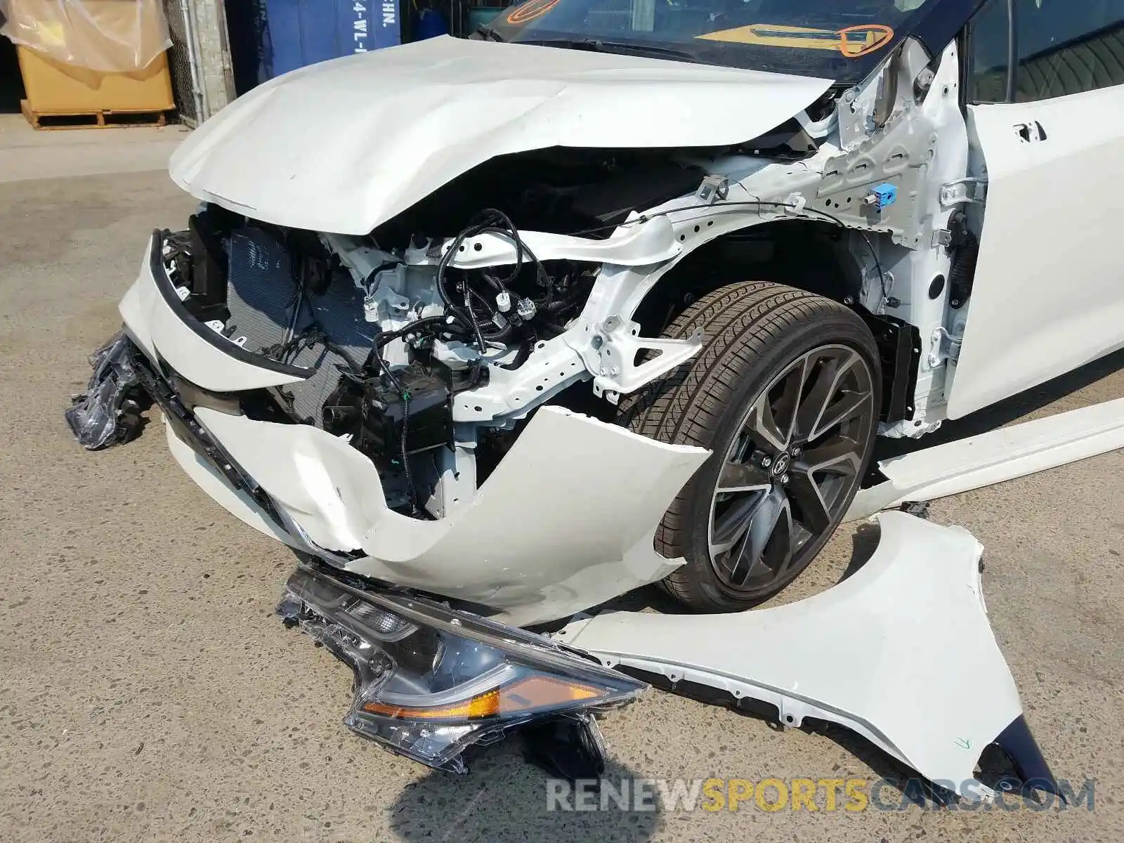 9 Фотография поврежденного автомобиля JTNC4RBE2L3103272 TOYOTA COROLLA XS 2020