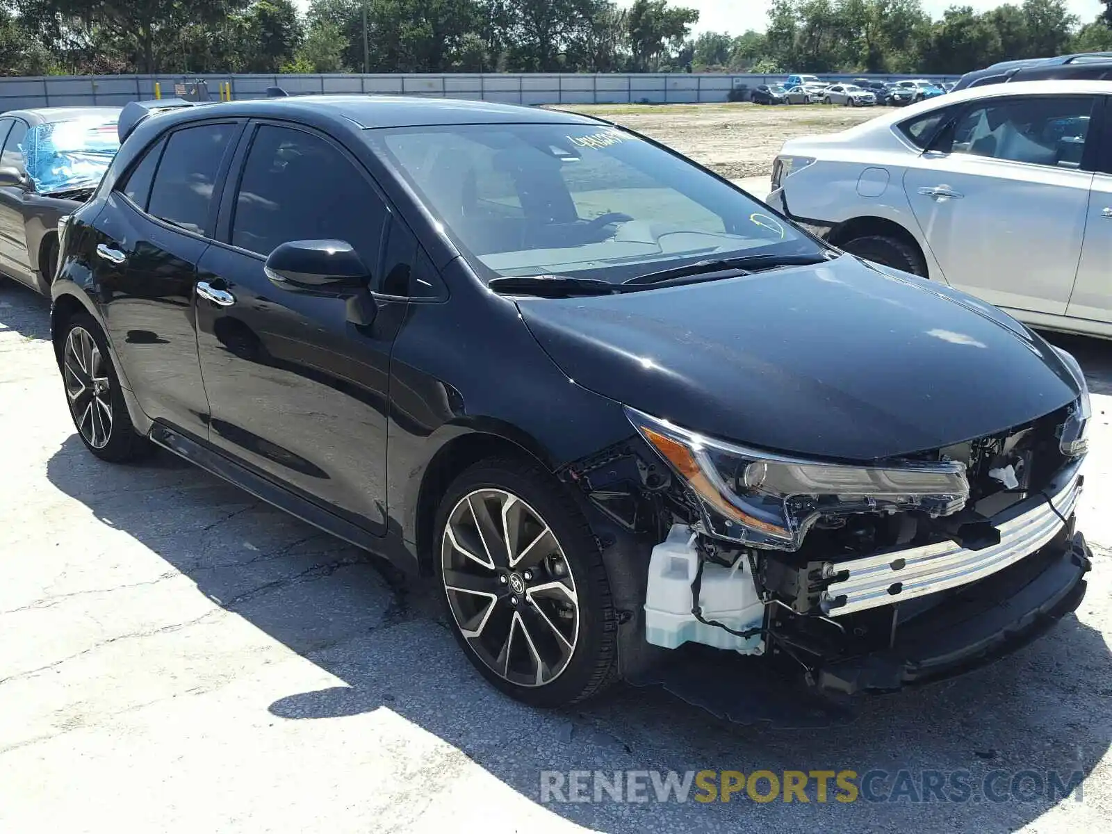 1 Photograph of a damaged car JTNC4RBE5L3083857 TOYOTA COROLLA XS 2020