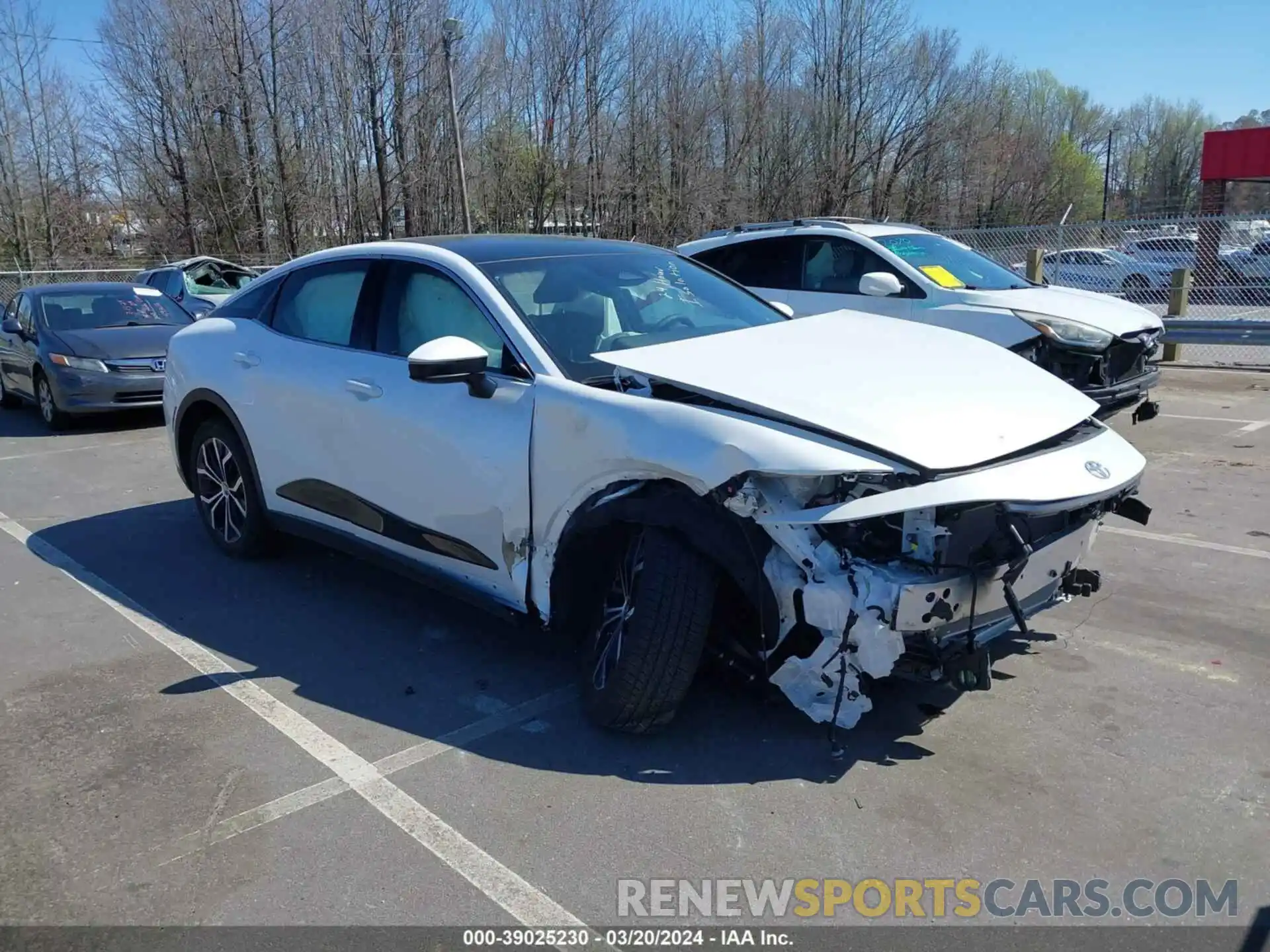 1 Photograph of a damaged car JTDAAAAF7P3010267 TOYOTA CROWN 2023