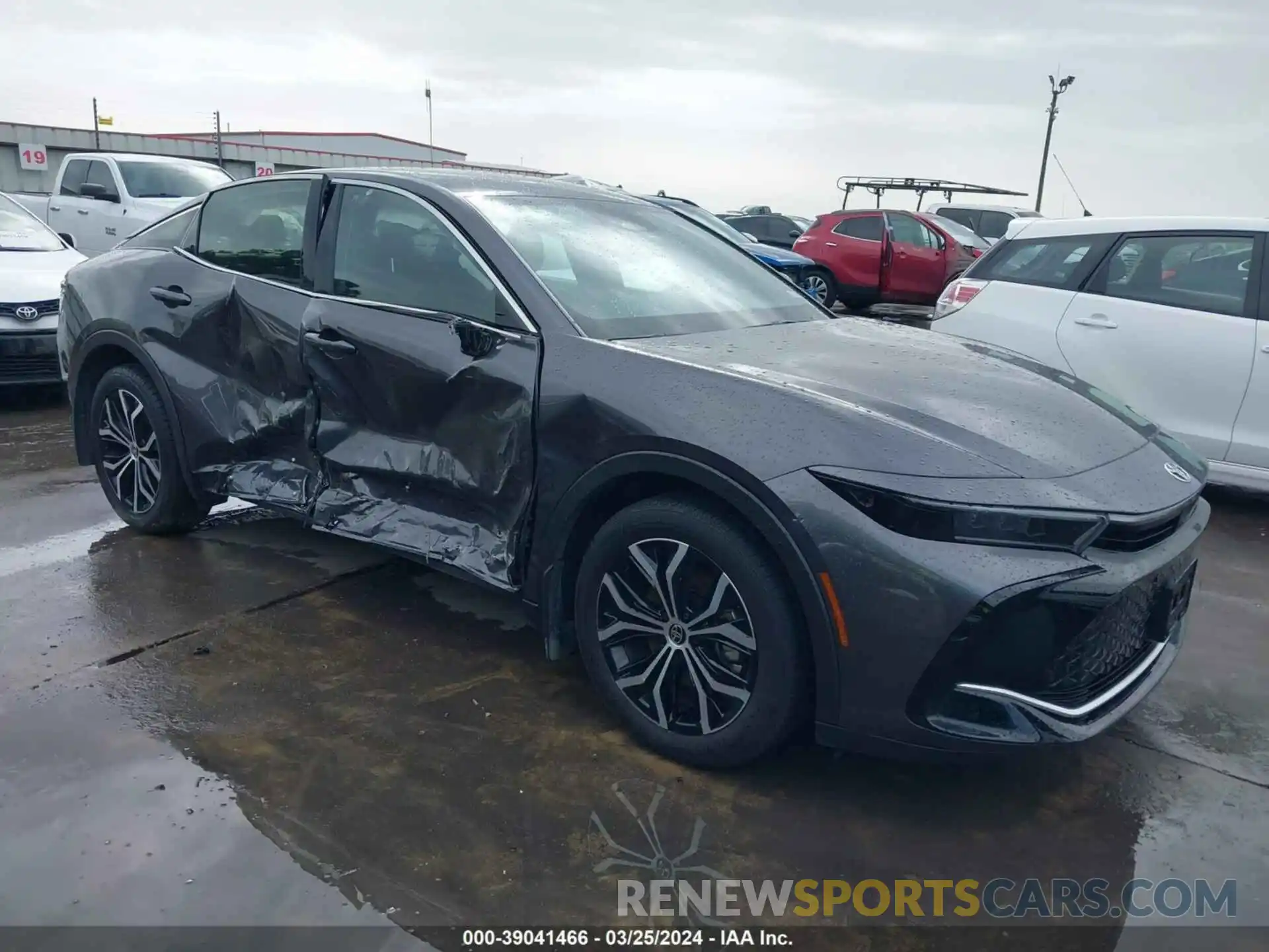 1 Photograph of a damaged car JTDAAAAFXP3002681 TOYOTA CROWN 2023