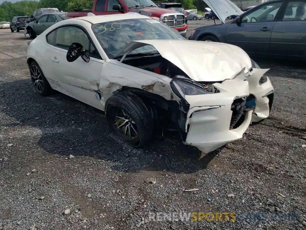 1 Photograph of a damaged car JF1ZNBC11N8752166 TOYOTA GR 86 2022