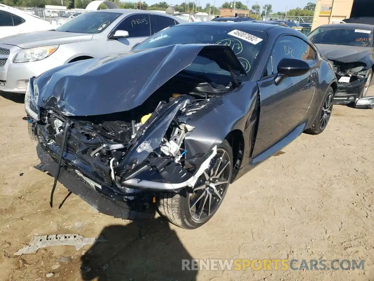 2 Photograph of a damaged car JF1ZNBC15N8754115 TOYOTA GR 86 2022