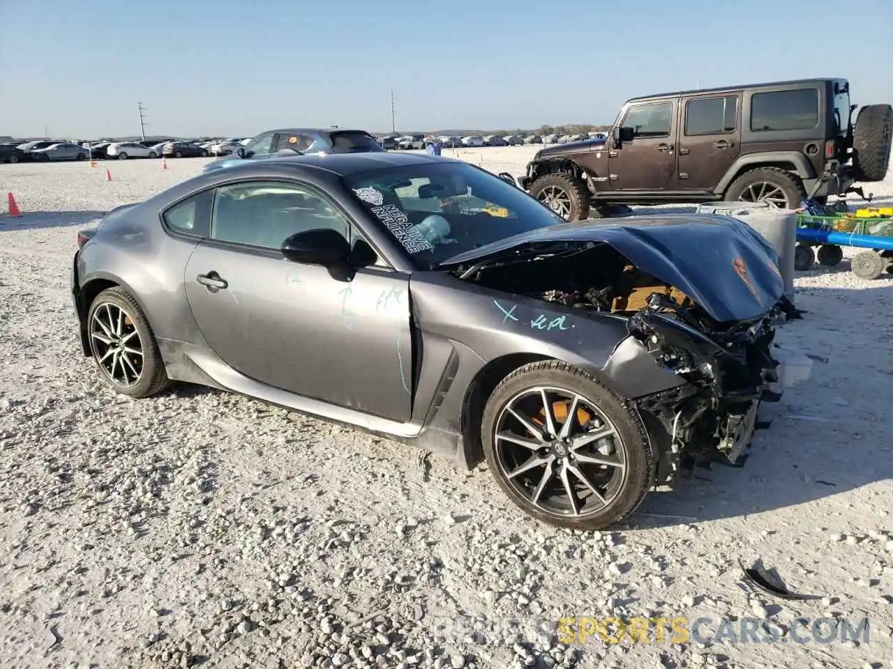 4 Photograph of a damaged car JF1ZNBB18P9757752 TOYOTA GR 86 2023