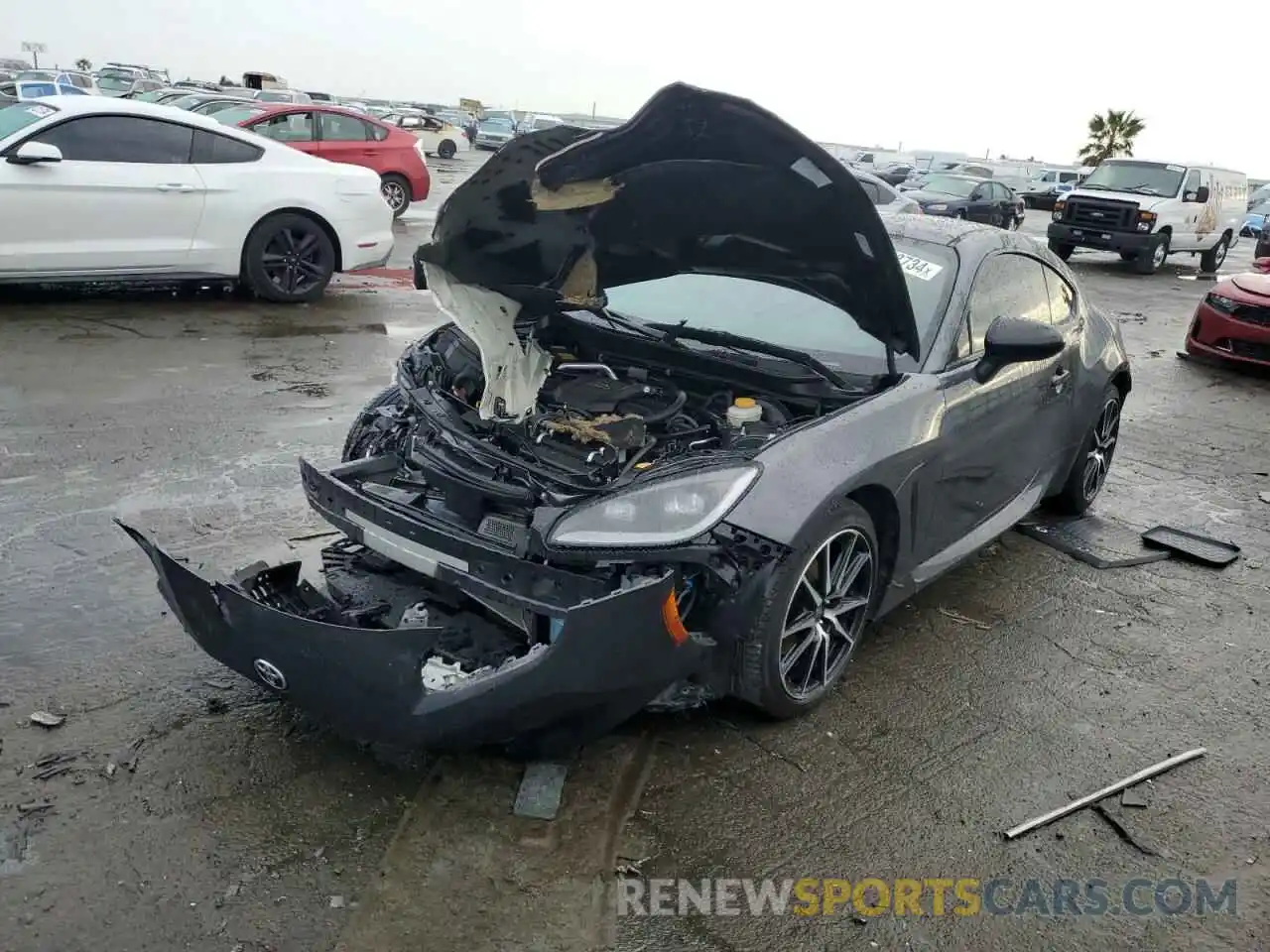 1 Photograph of a damaged car JF1ZNBC19P8752225 TOYOTA GR 86 2023