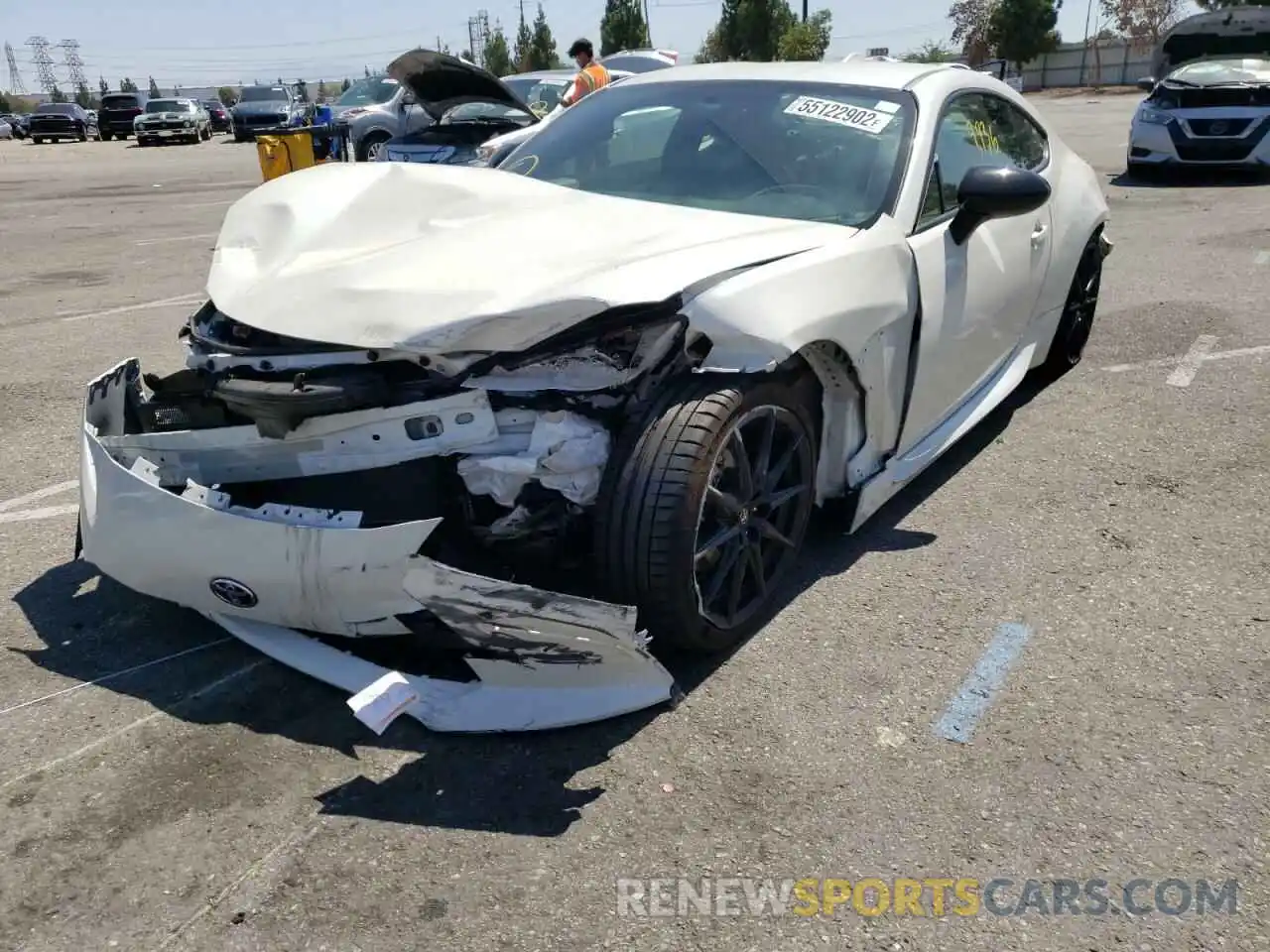 2 Photograph of a damaged car JF1ZNBE12N9753060 TOYOTA GR 86 PREM 2022