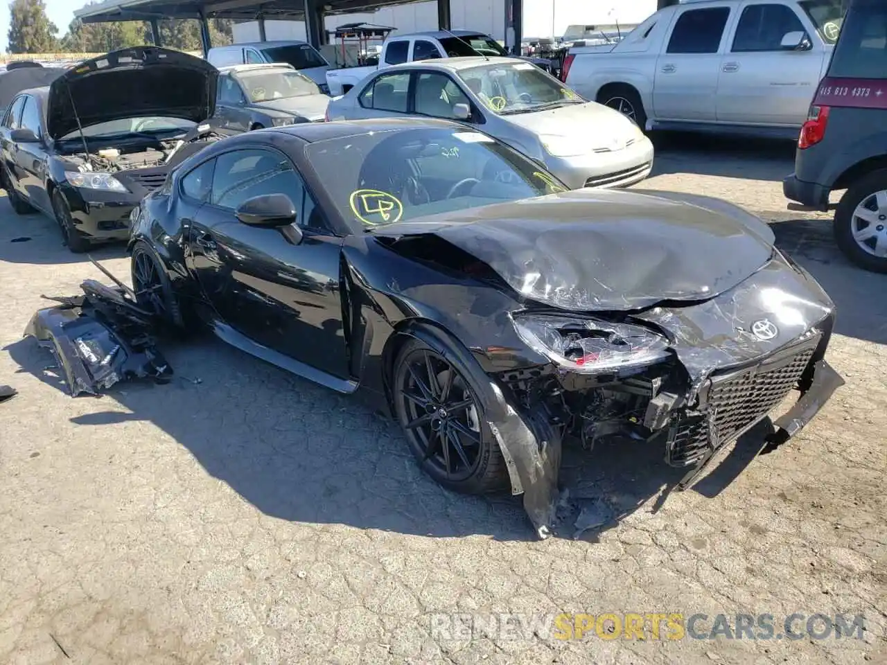 1 Photograph of a damaged car JF1ZNBE13N9756162 TOYOTA GR 86 PREM 2022