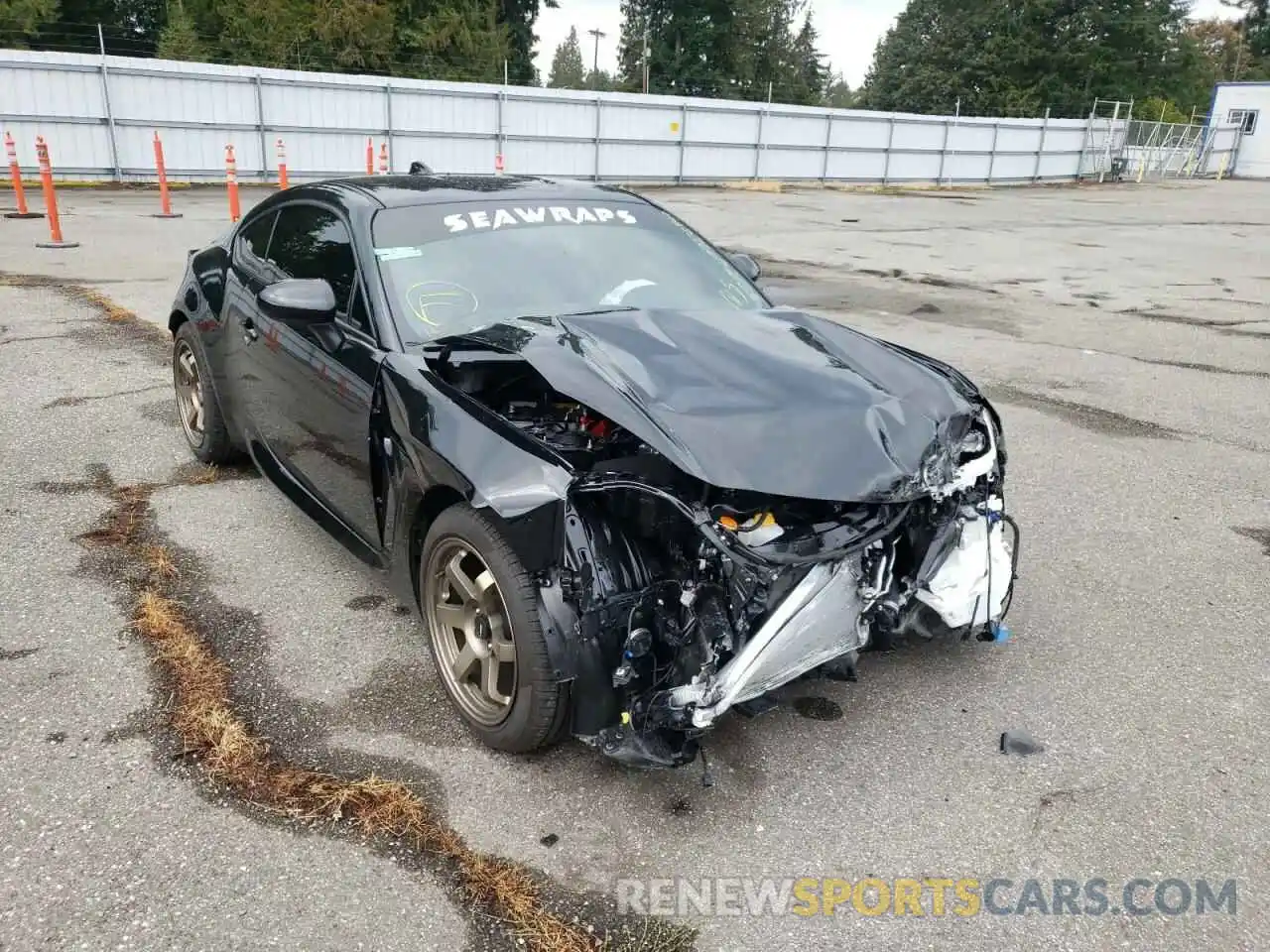 1 Photograph of a damaged car JF1ZNBE18N9758571 TOYOTA GR 86 PREM 2022