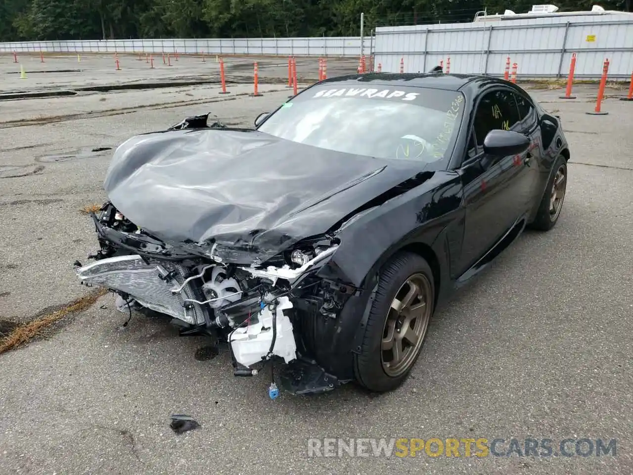 2 Photograph of a damaged car JF1ZNBE18N9758571 TOYOTA GR 86 PREM 2022