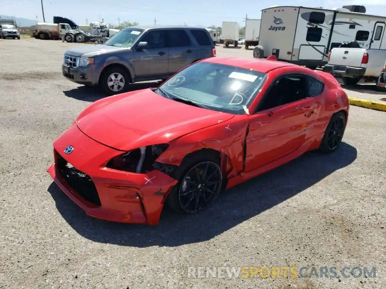 2 Photograph of a damaged car JF1ZNBF11N8755113 TOYOTA GR 86 PREM 2022