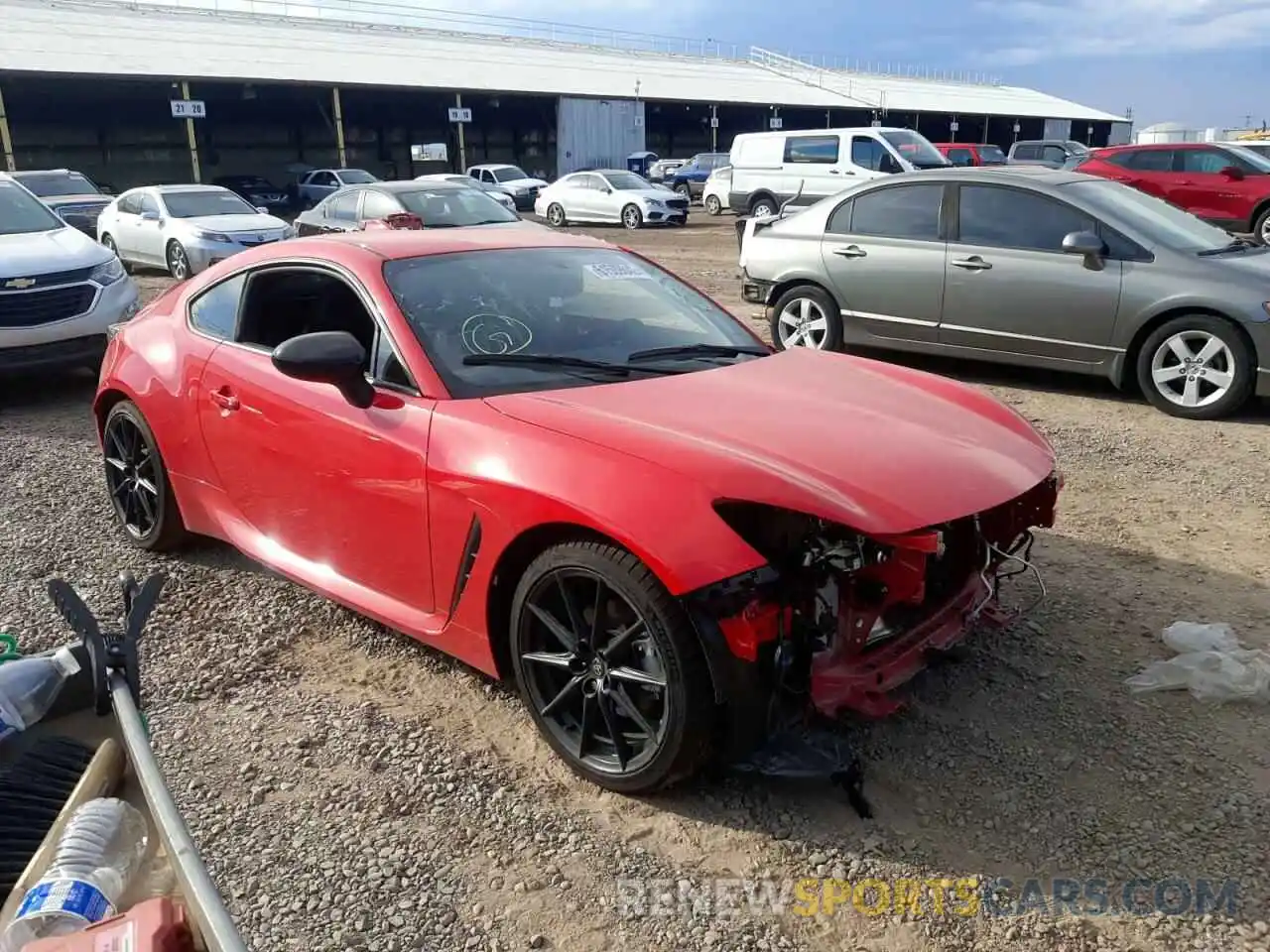 1 Photograph of a damaged car JF1ZNBF17N8756296 TOYOTA GR 86 PREM 2022