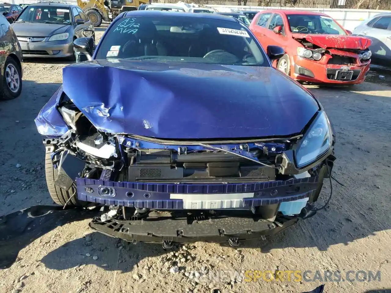 5 Фотография поврежденного автомобиля JF1ZNBE1XP9762012 TOYOTA GR 86 PREM 2023