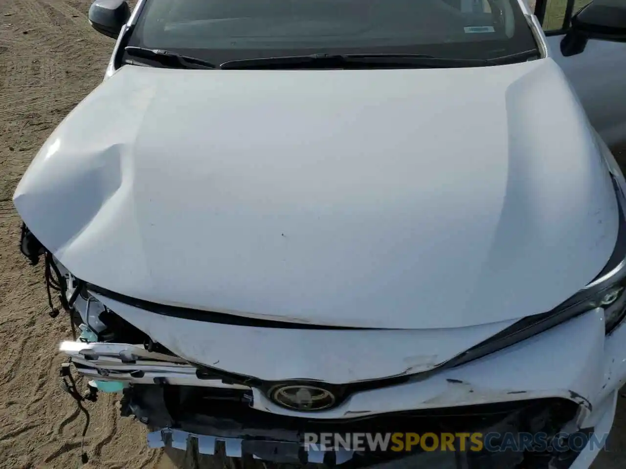 11 Photograph of a damaged car JTNABAAE6PA002656 TOYOTA GR COROLLA 2023