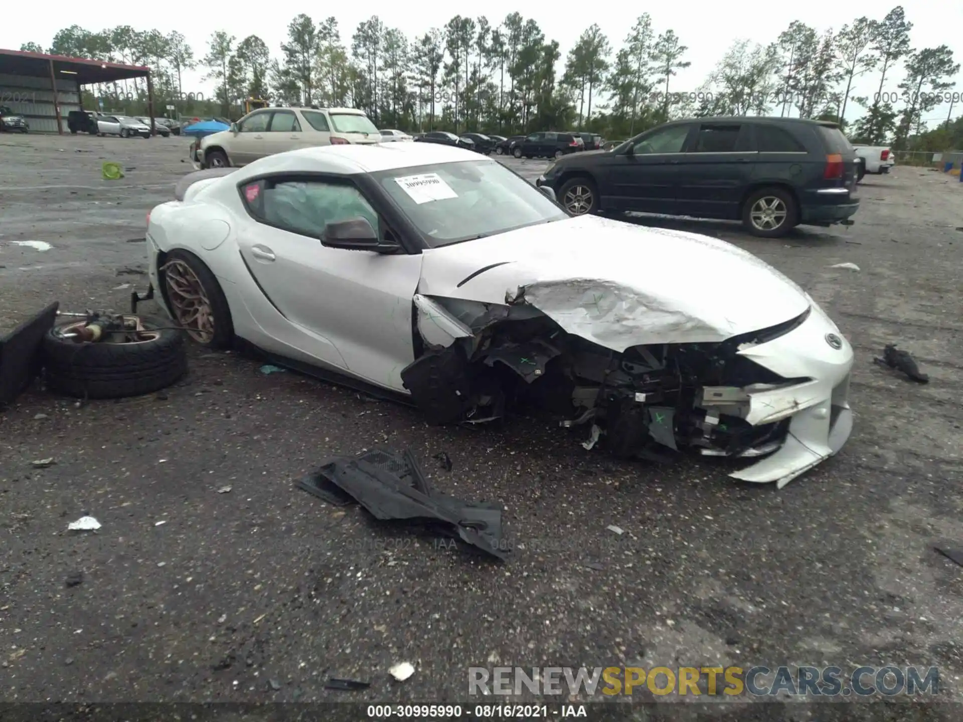 1 Photograph of a damaged car WZ1DB4C00LW025871 TOYOTA GR SUPRA 2020