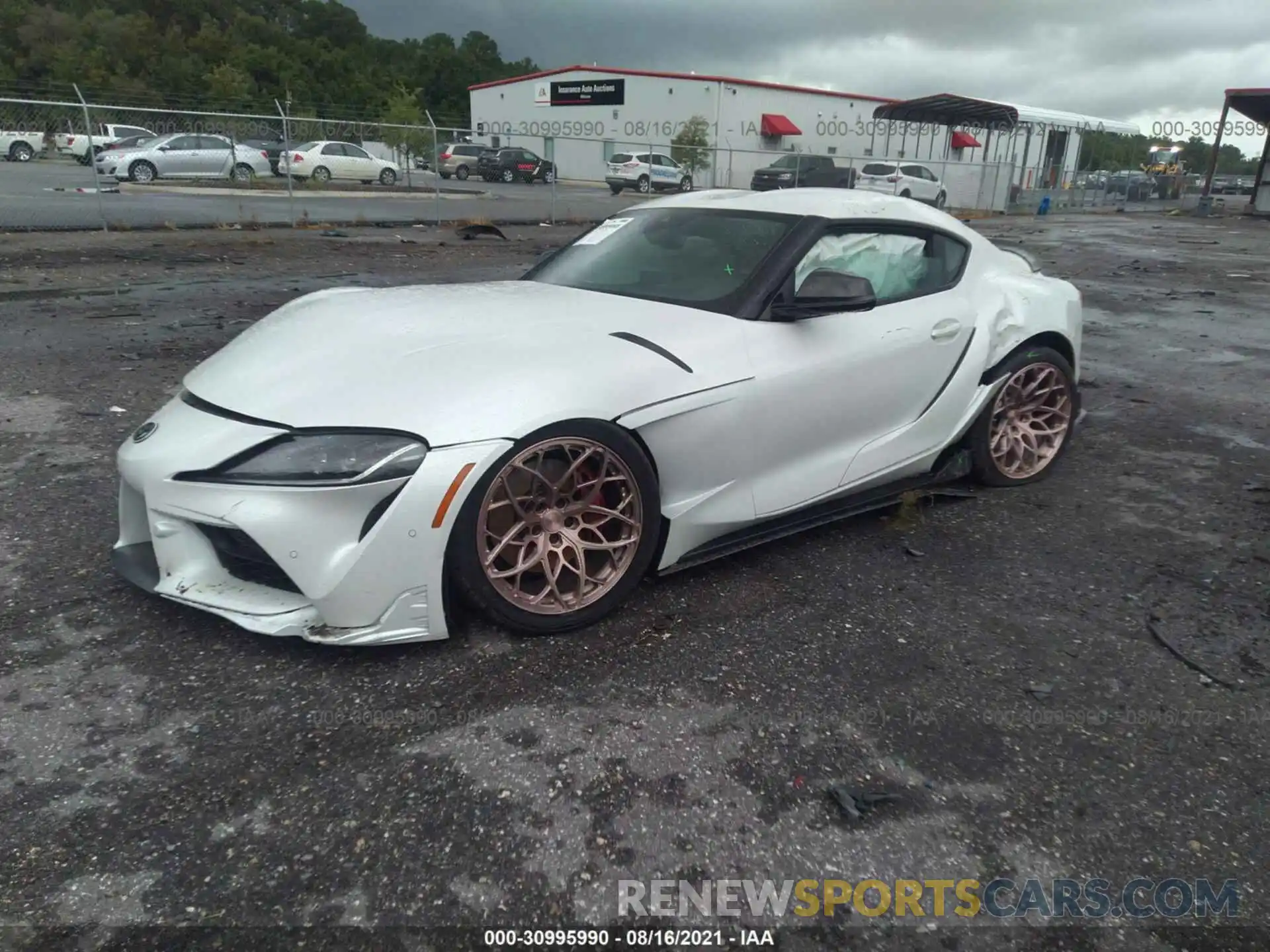 2 Photograph of a damaged car WZ1DB4C00LW025871 TOYOTA GR SUPRA 2020