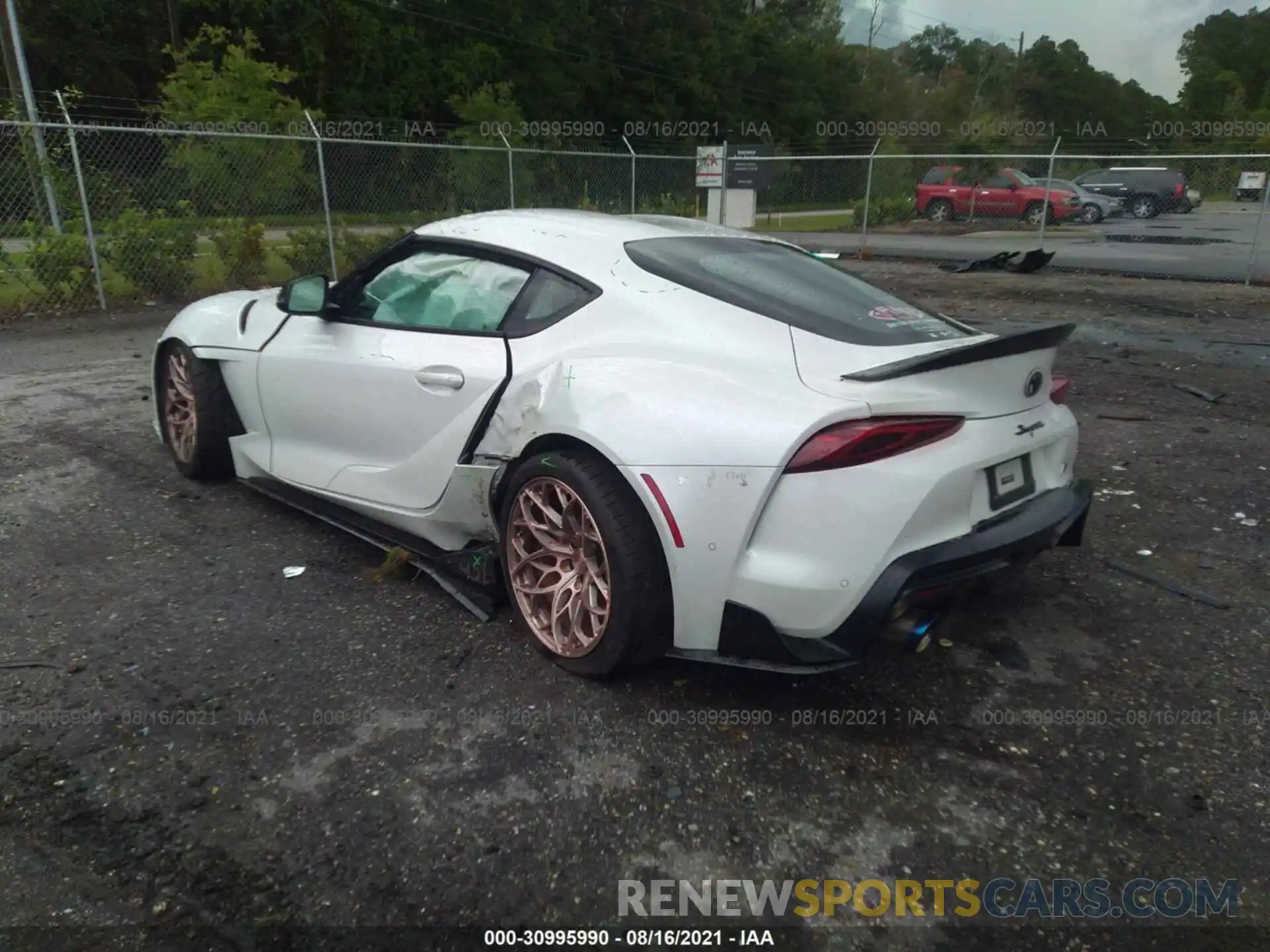 3 Photograph of a damaged car WZ1DB4C00LW025871 TOYOTA GR SUPRA 2020