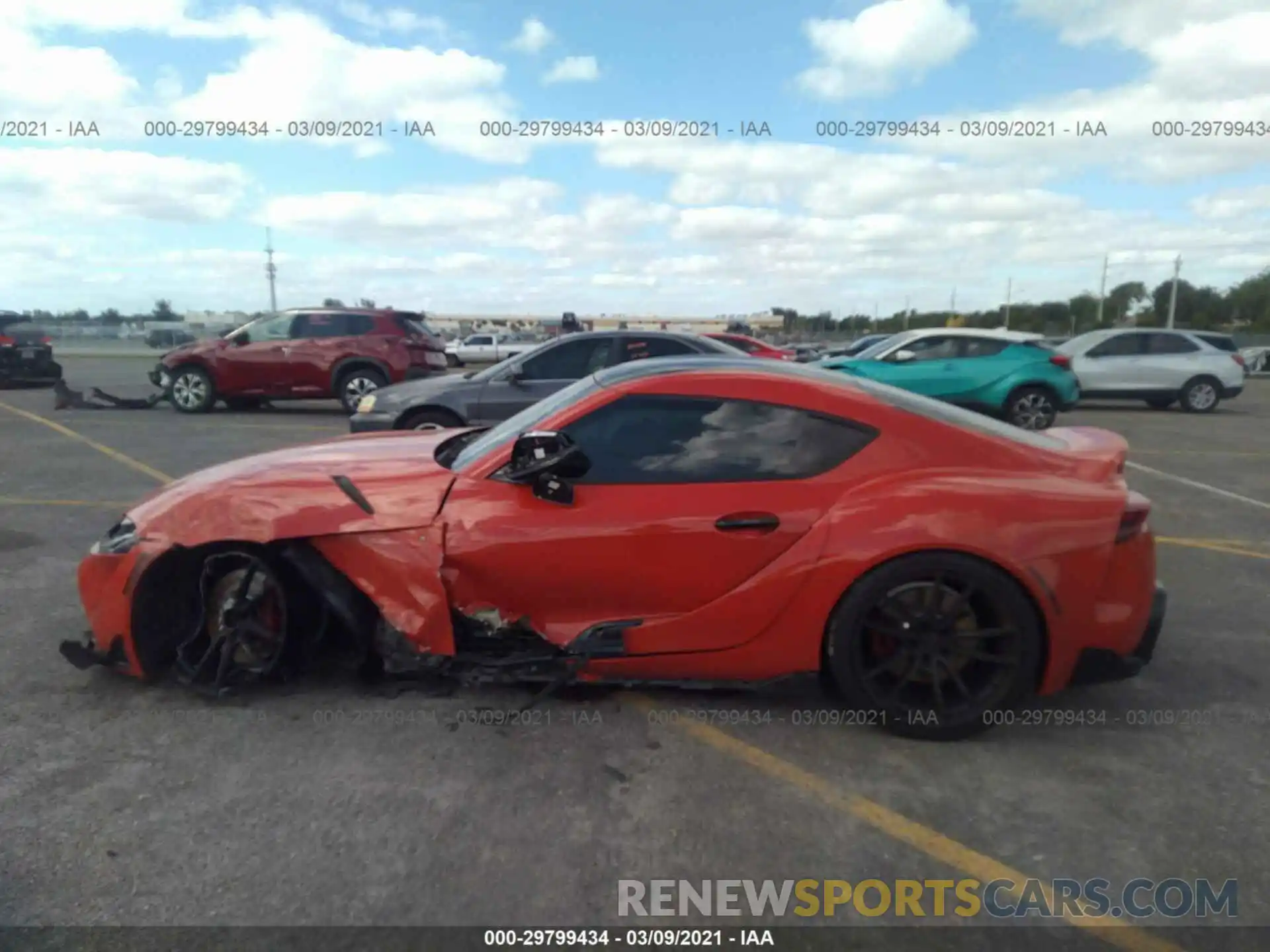 6 Photograph of a damaged car WZ1DB4C00LW026146 TOYOTA GR SUPRA 2020