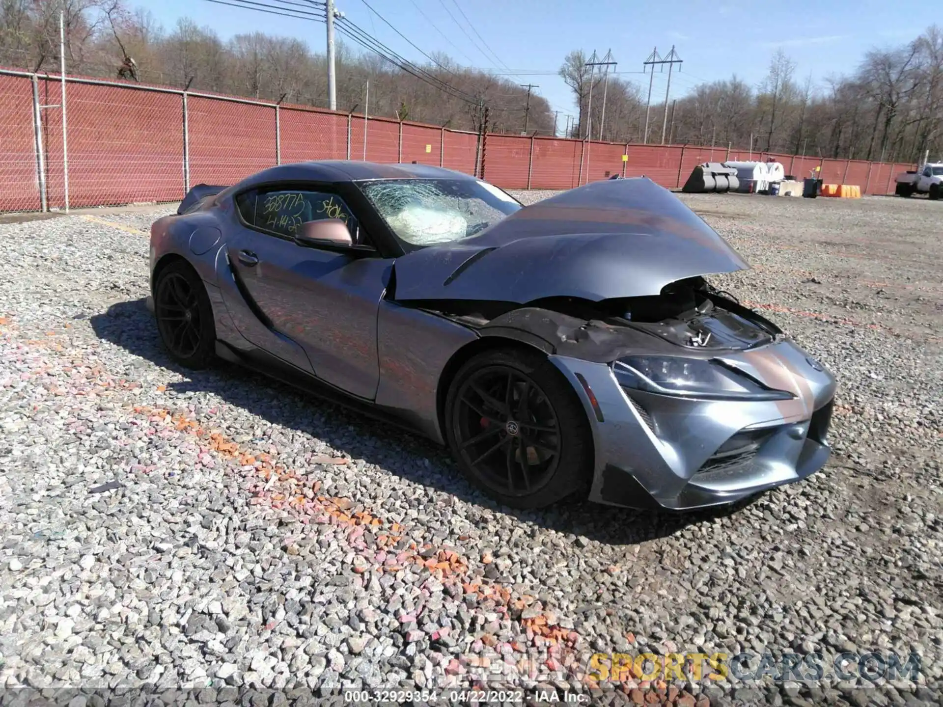 1 Photograph of a damaged car WZ1DB4C00LW027877 TOYOTA GR SUPRA 2020