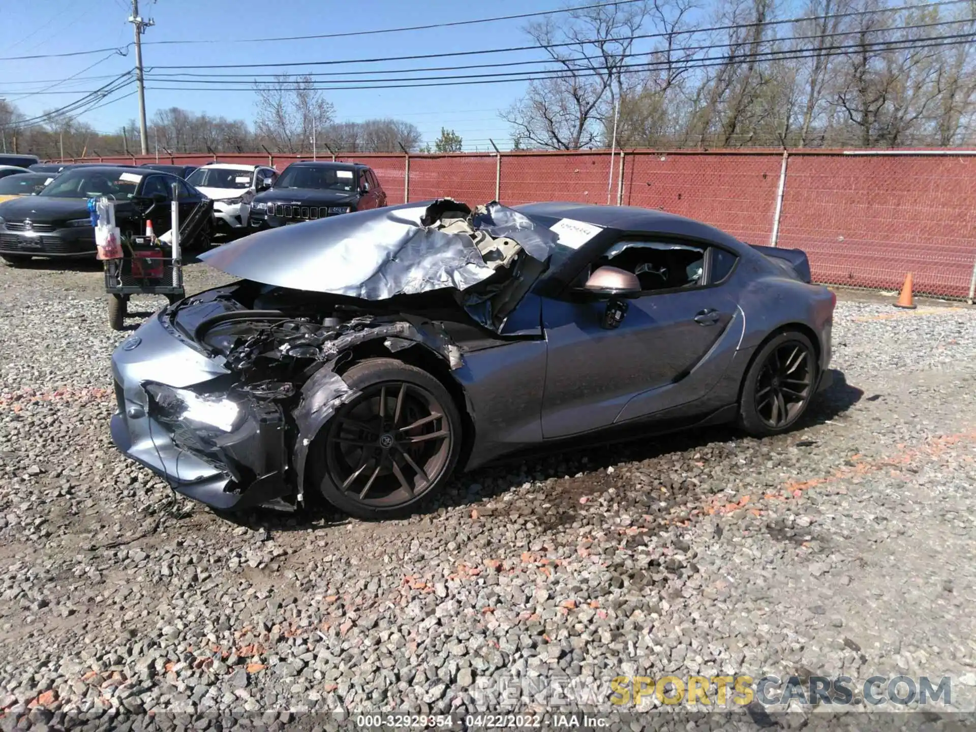 2 Photograph of a damaged car WZ1DB4C00LW027877 TOYOTA GR SUPRA 2020