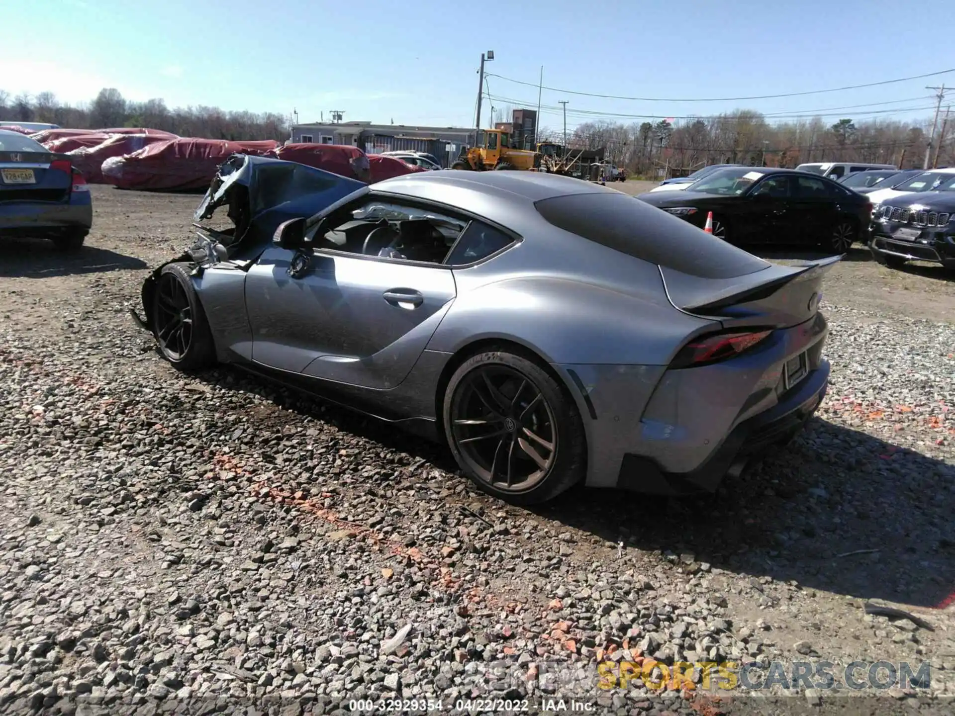 3 Photograph of a damaged car WZ1DB4C00LW027877 TOYOTA GR SUPRA 2020