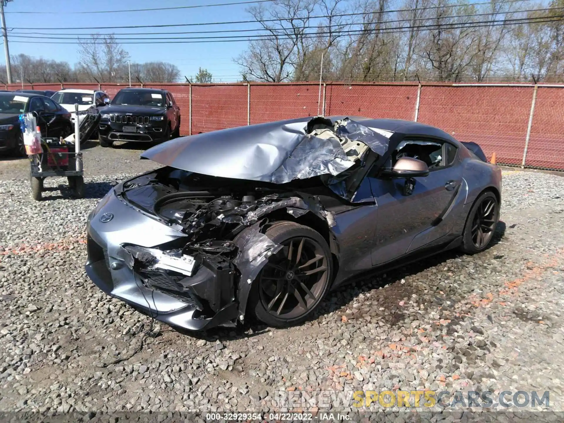 6 Photograph of a damaged car WZ1DB4C00LW027877 TOYOTA GR SUPRA 2020