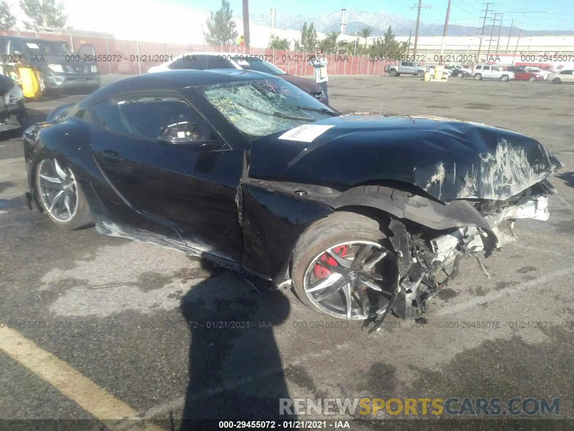 1 Photograph of a damaged car WZ1DB4C00LW029368 TOYOTA GR SUPRA 2020