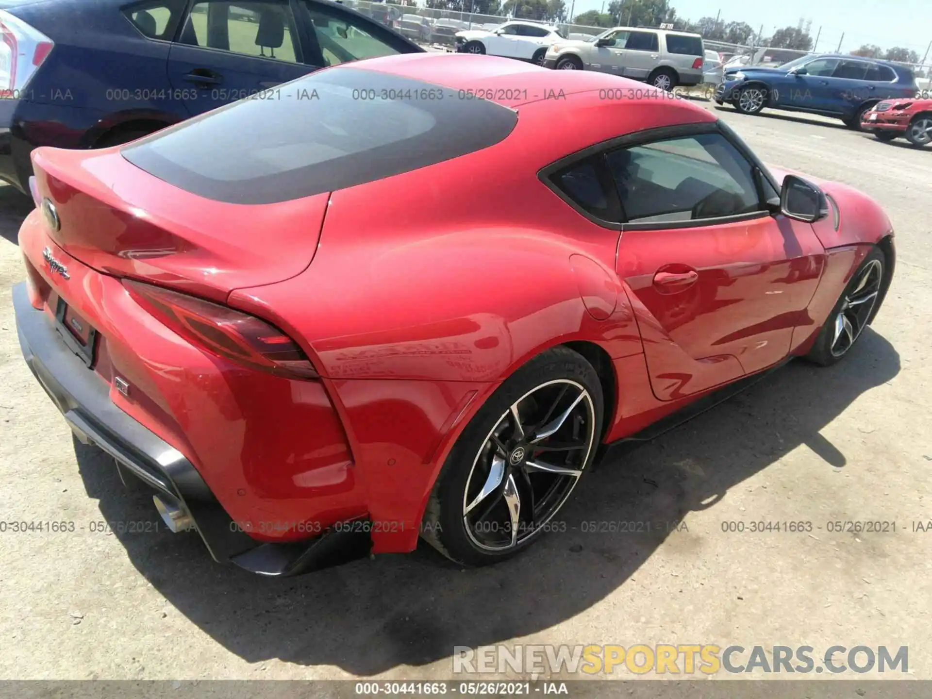 4 Photograph of a damaged car WZ1DB4C00LW030195 TOYOTA GR SUPRA 2020