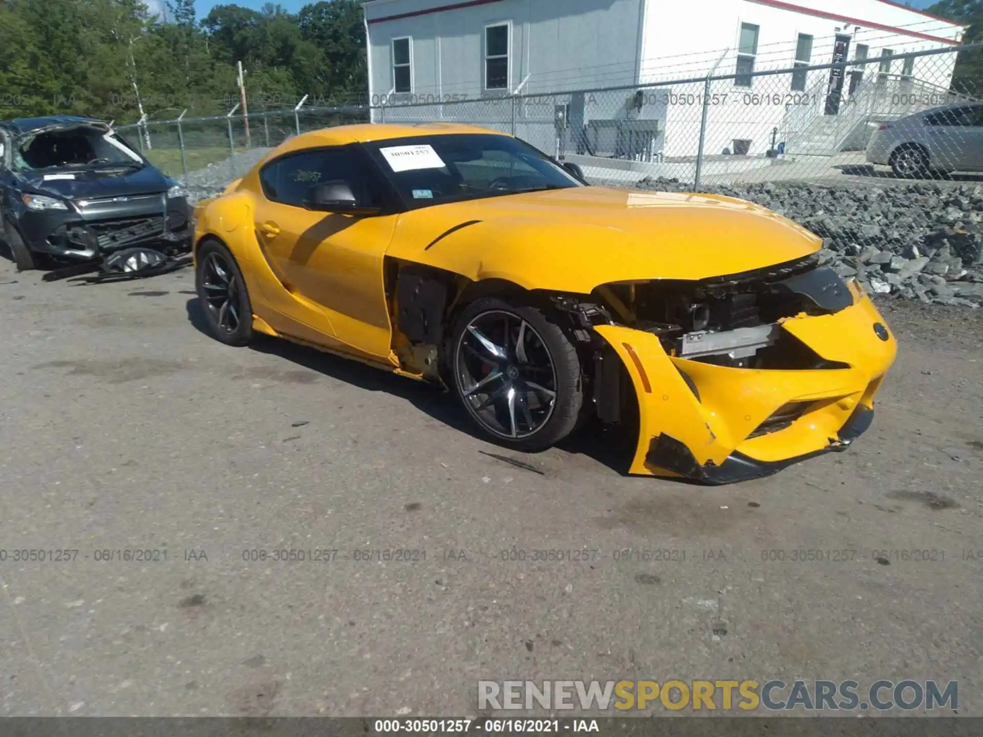 1 Photograph of a damaged car WZ1DB4C01LW023708 TOYOTA GR SUPRA 2020