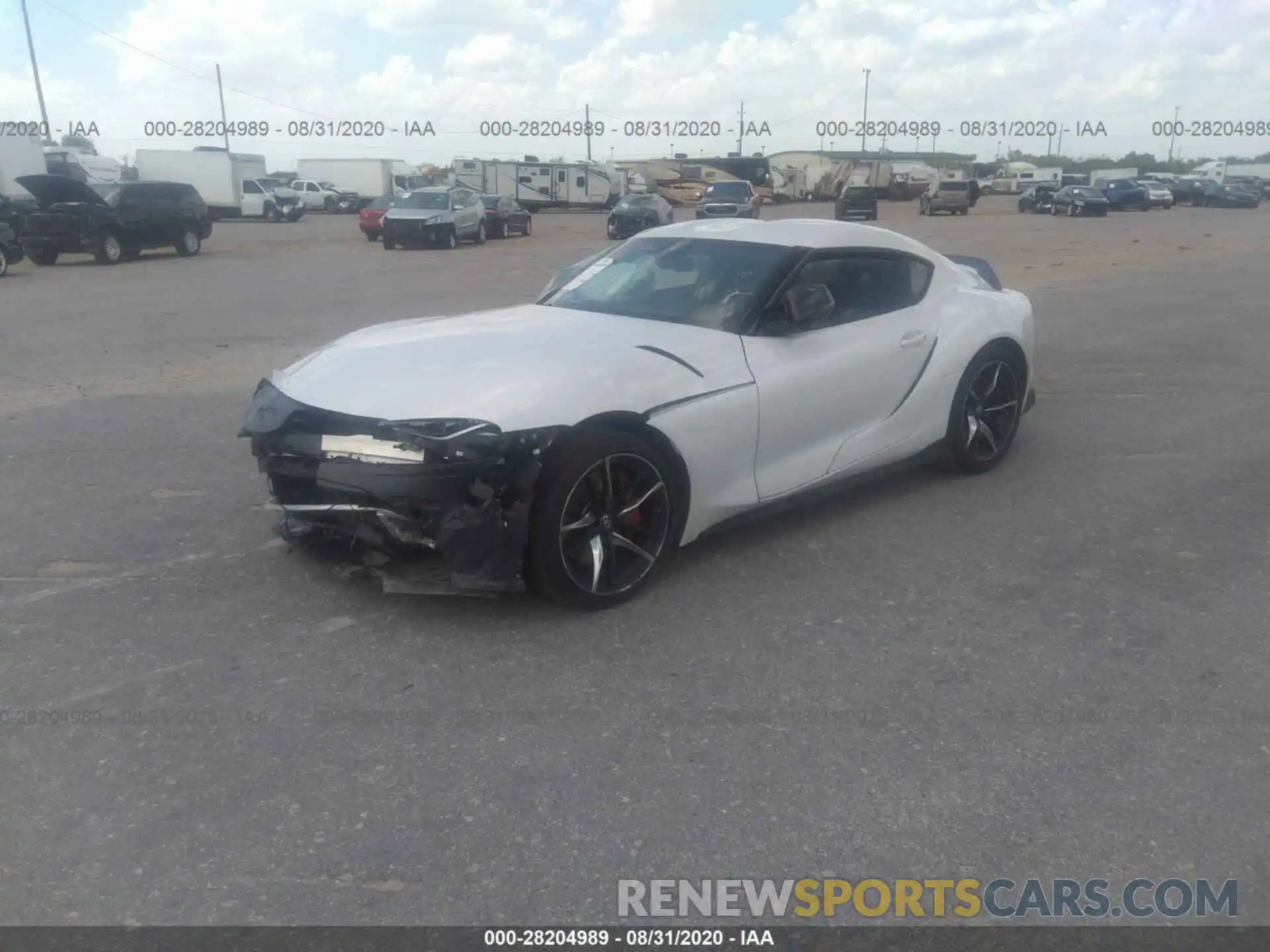 2 Photograph of a damaged car WZ1DB4C01LW027466 TOYOTA GR SUPRA 2020