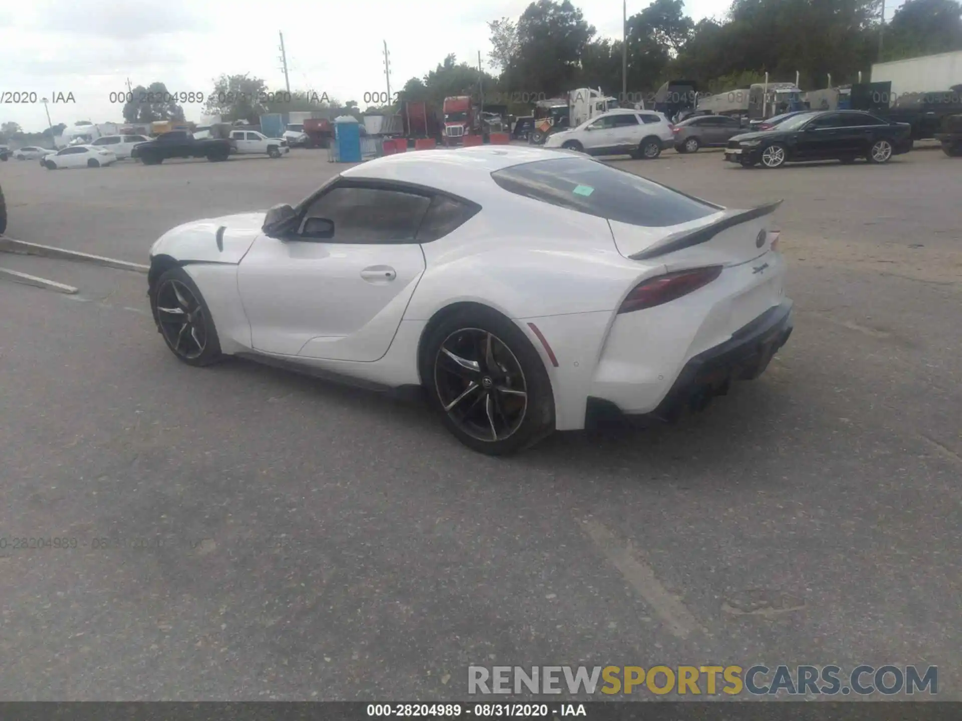 3 Photograph of a damaged car WZ1DB4C01LW027466 TOYOTA GR SUPRA 2020