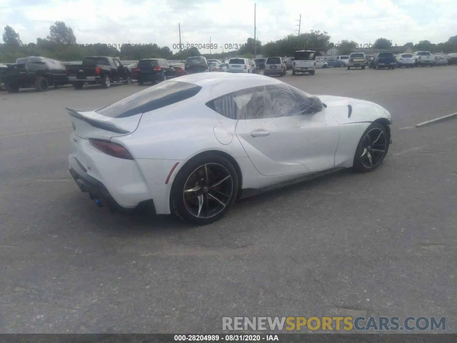 4 Photograph of a damaged car WZ1DB4C01LW027466 TOYOTA GR SUPRA 2020